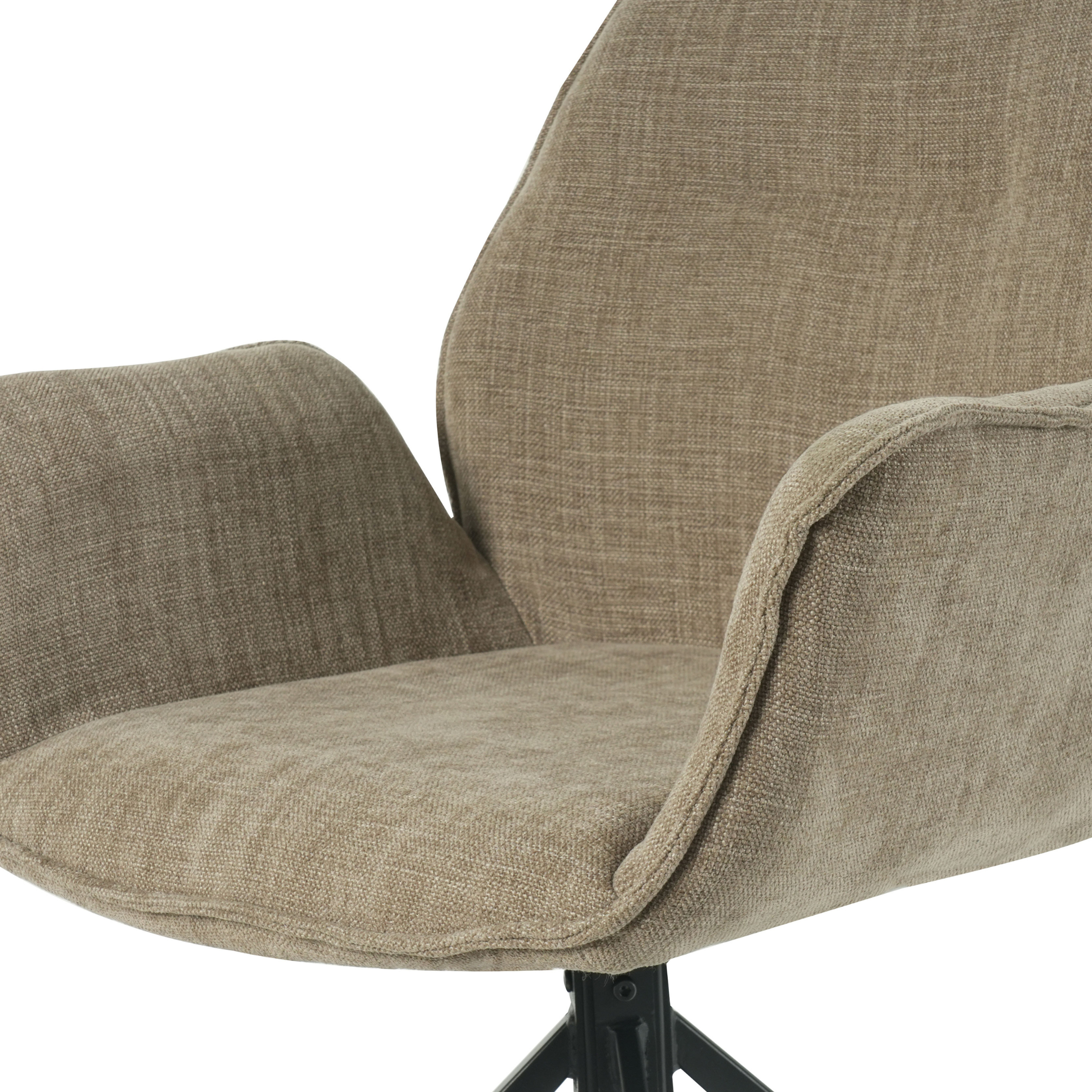 Eetkamerstoel Lyn – Stof Taupe