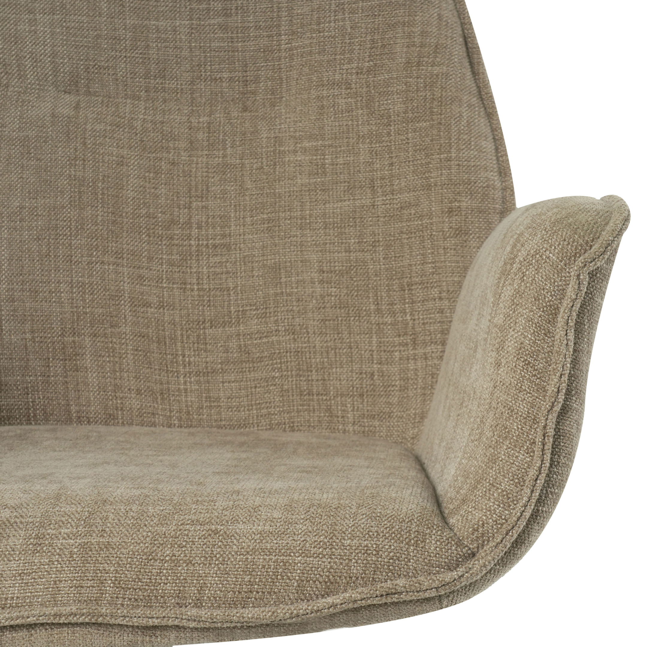 Eetkamerstoel Lyn – Stof Taupe