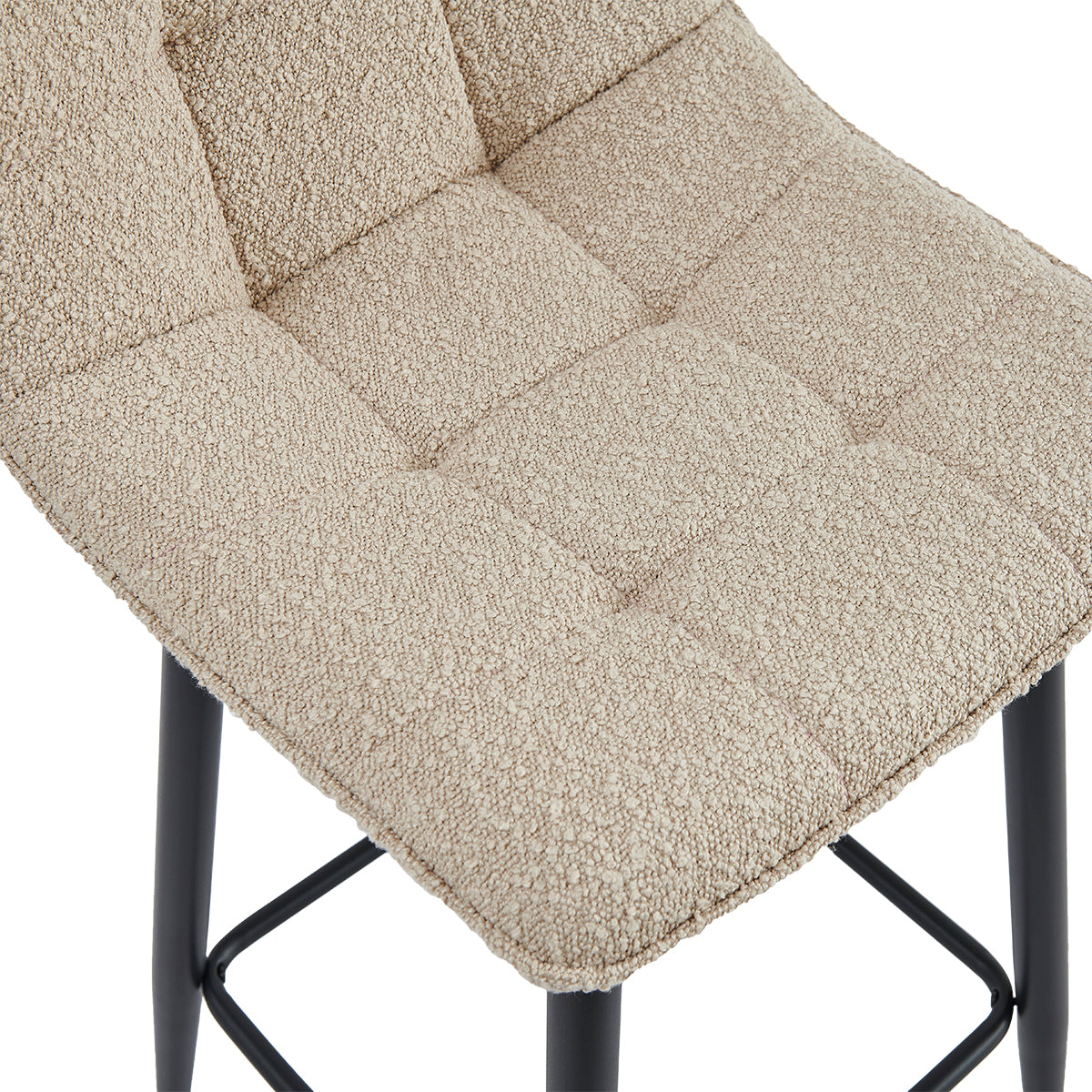 Barkruk Yerevan – Bouclé Taupe