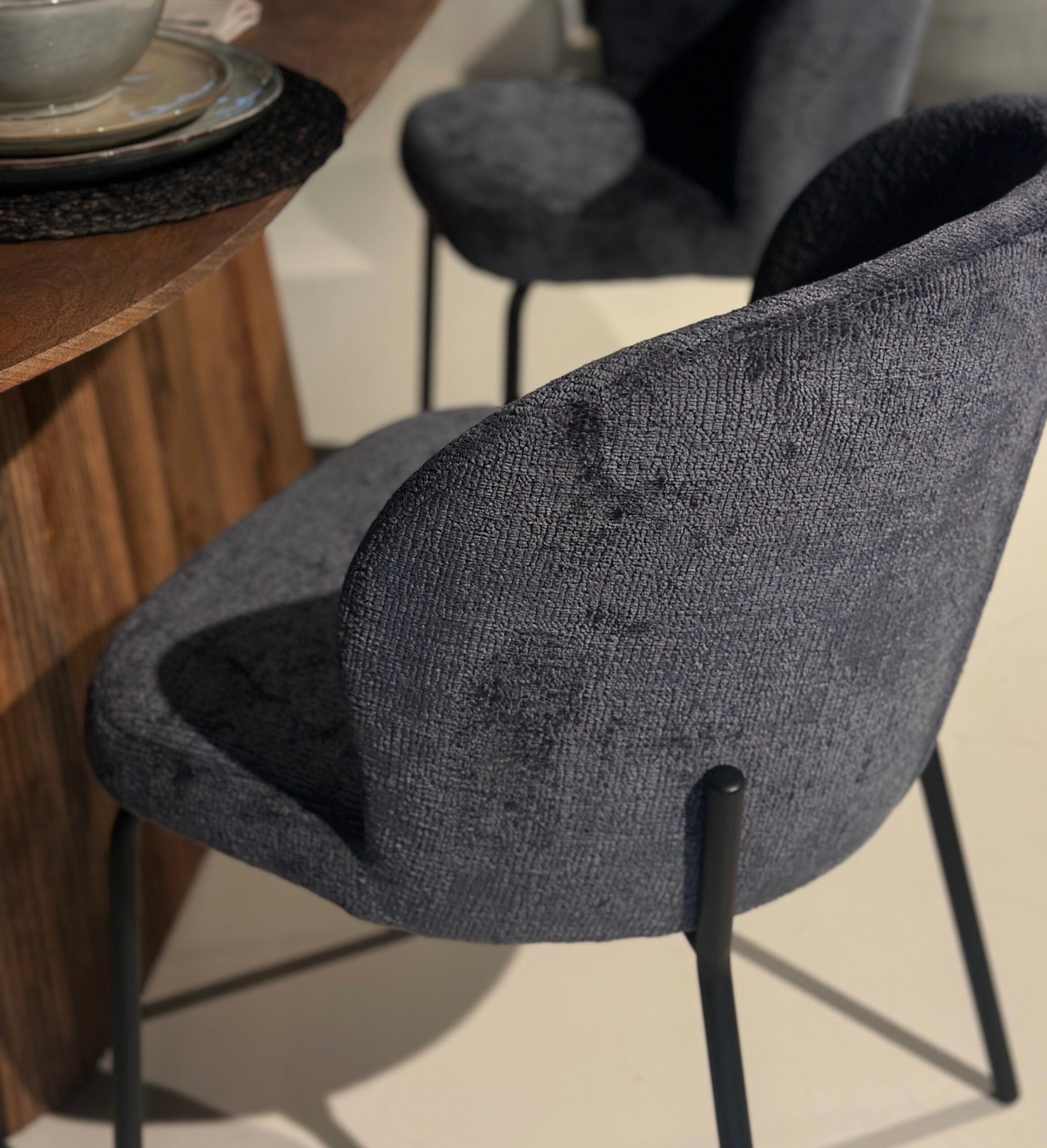 Eetkamerstoel Lola - Antraciet