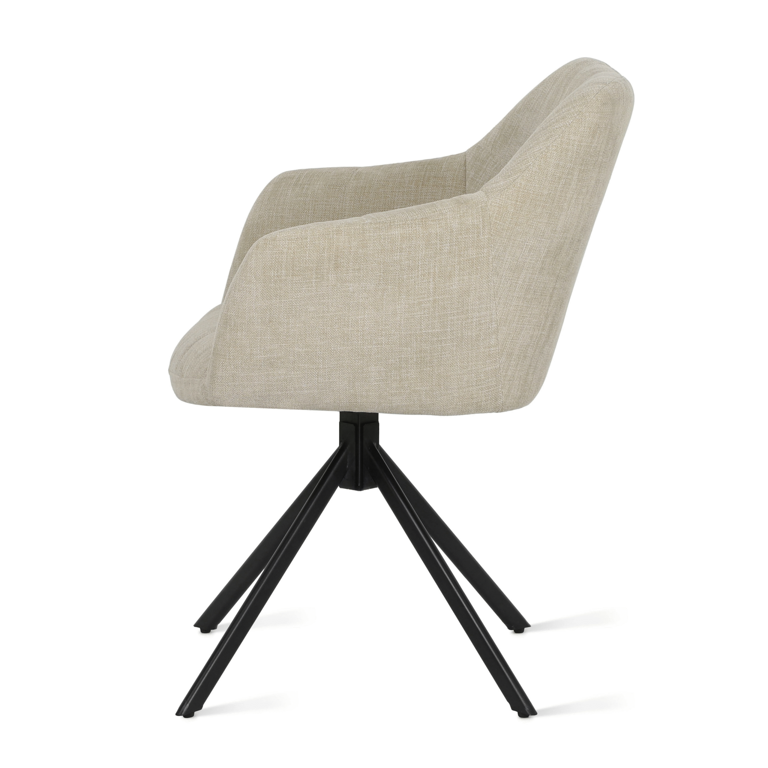 Eetkamerstoel Kiki - Stof Zand