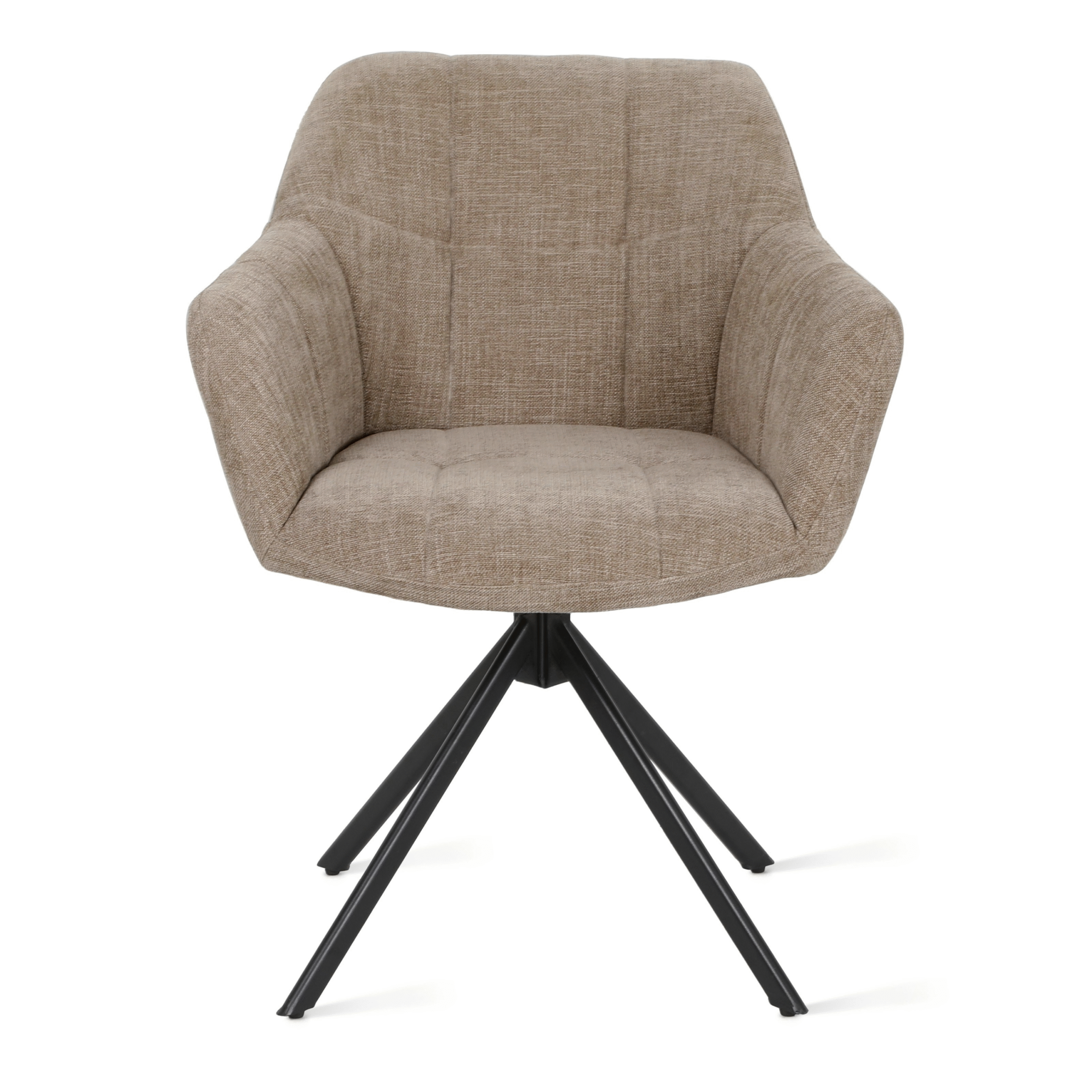 Eetkamerstoel Kiki - Stof Taupe