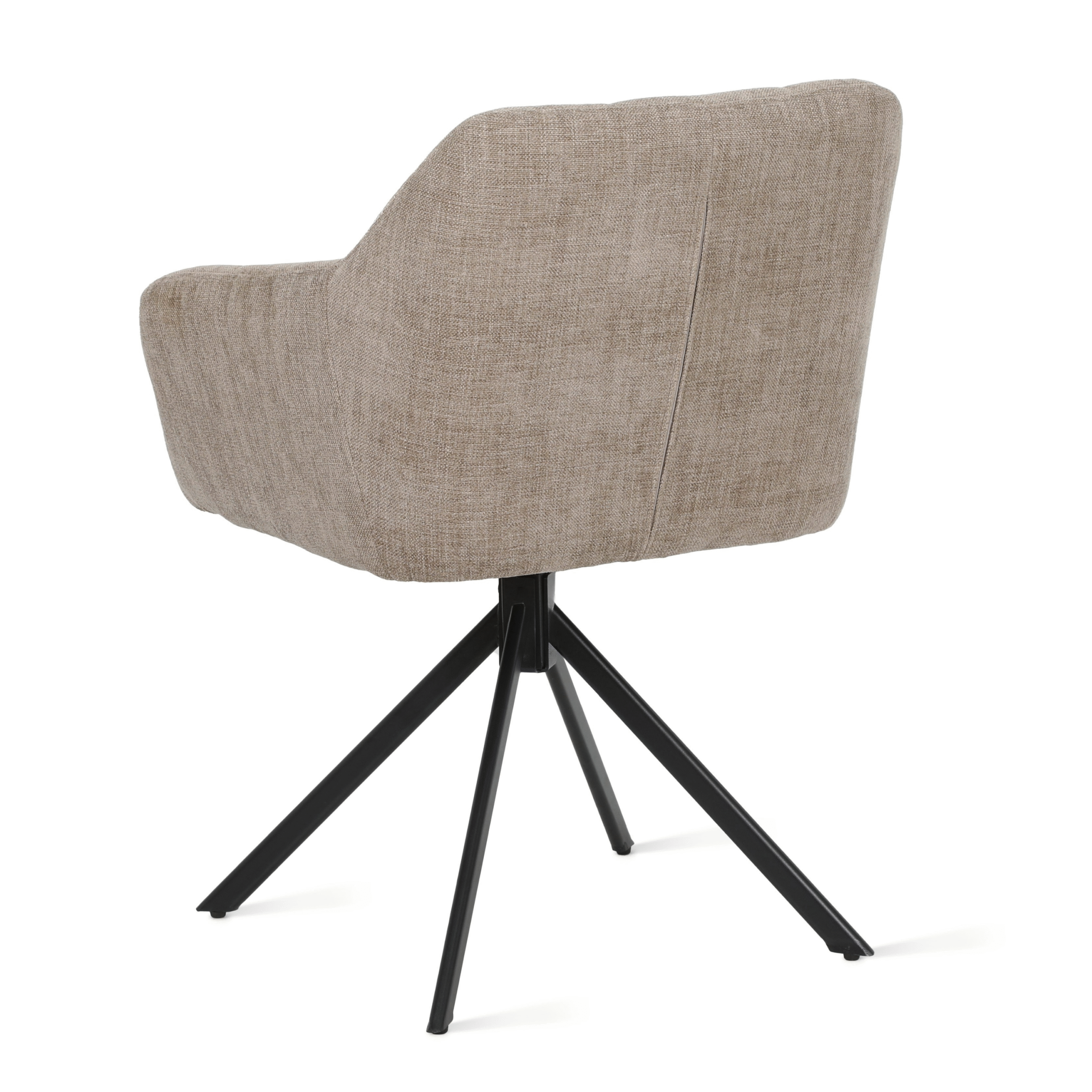 Eetkamerstoel Kiki - Stof Taupe