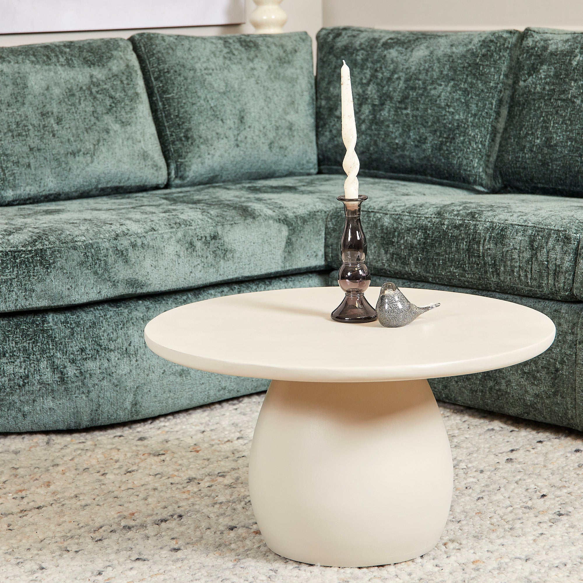 MijnSofa Alma | Divan Links + 2,5 zits | Groen