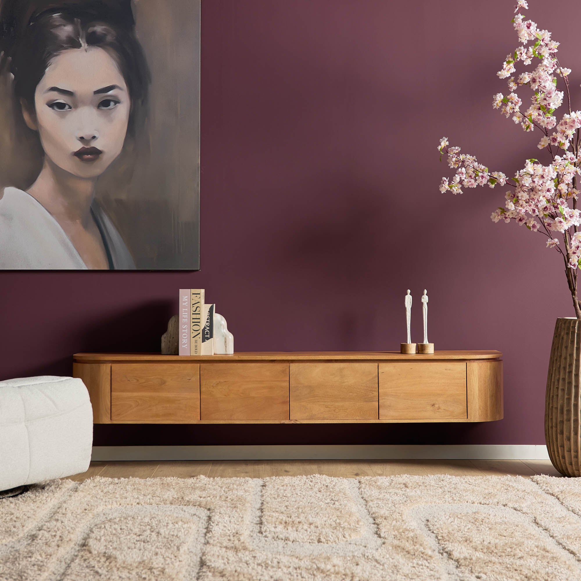 Tv-meubel Excellent Naturel | 200 cm