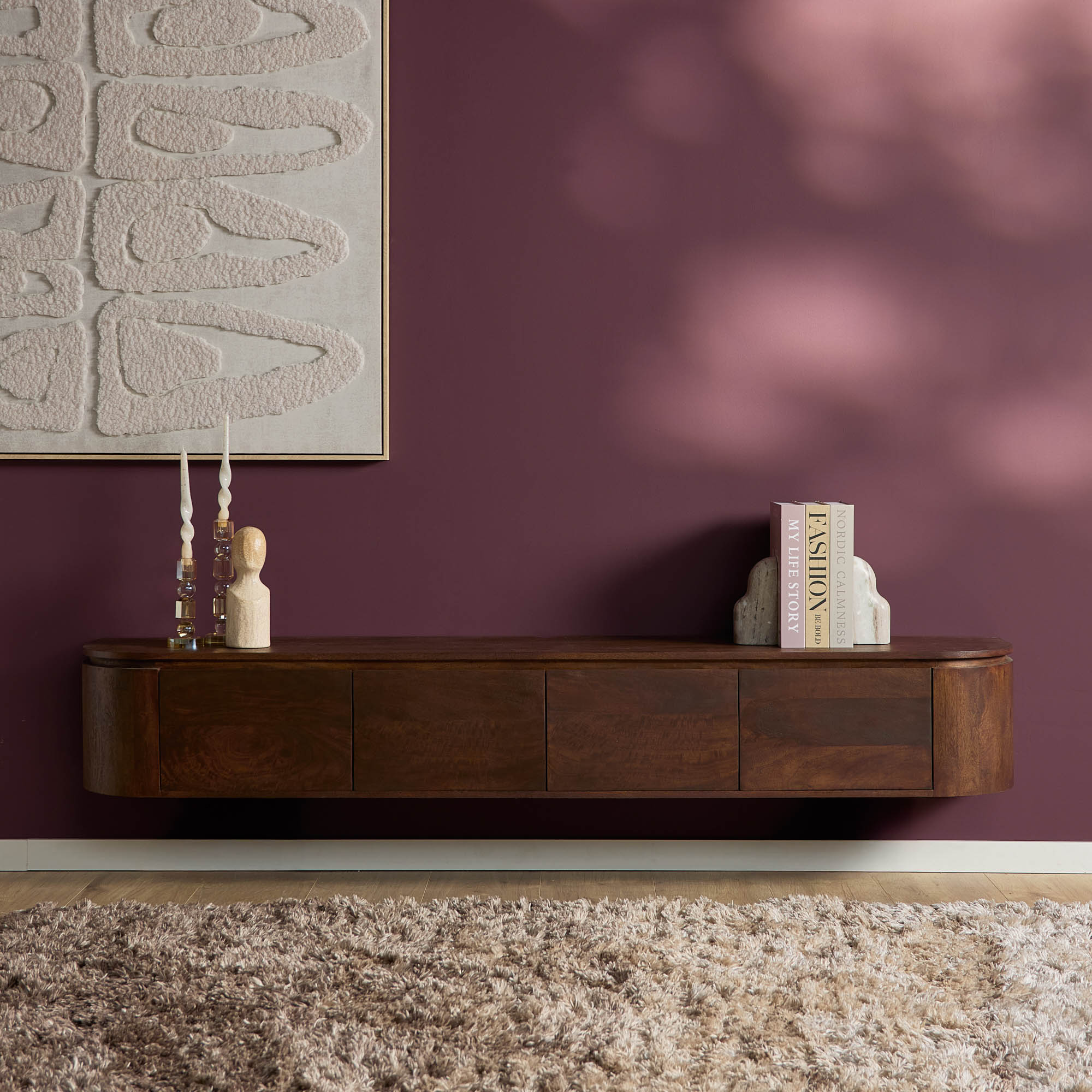 Tv-meubel Excellent Bruin | 200 cm