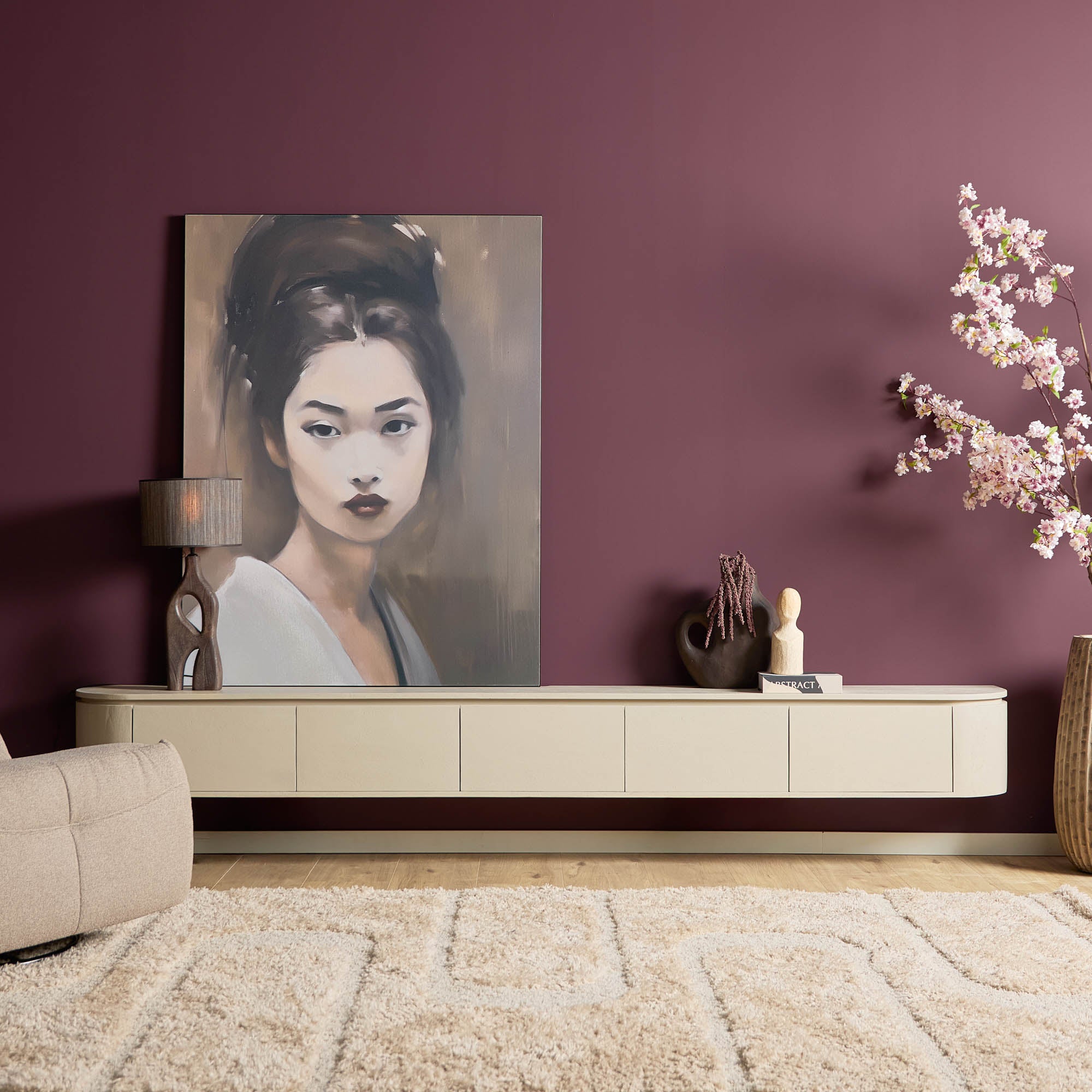 Tv-meubel Excellent Zand | 280 cm