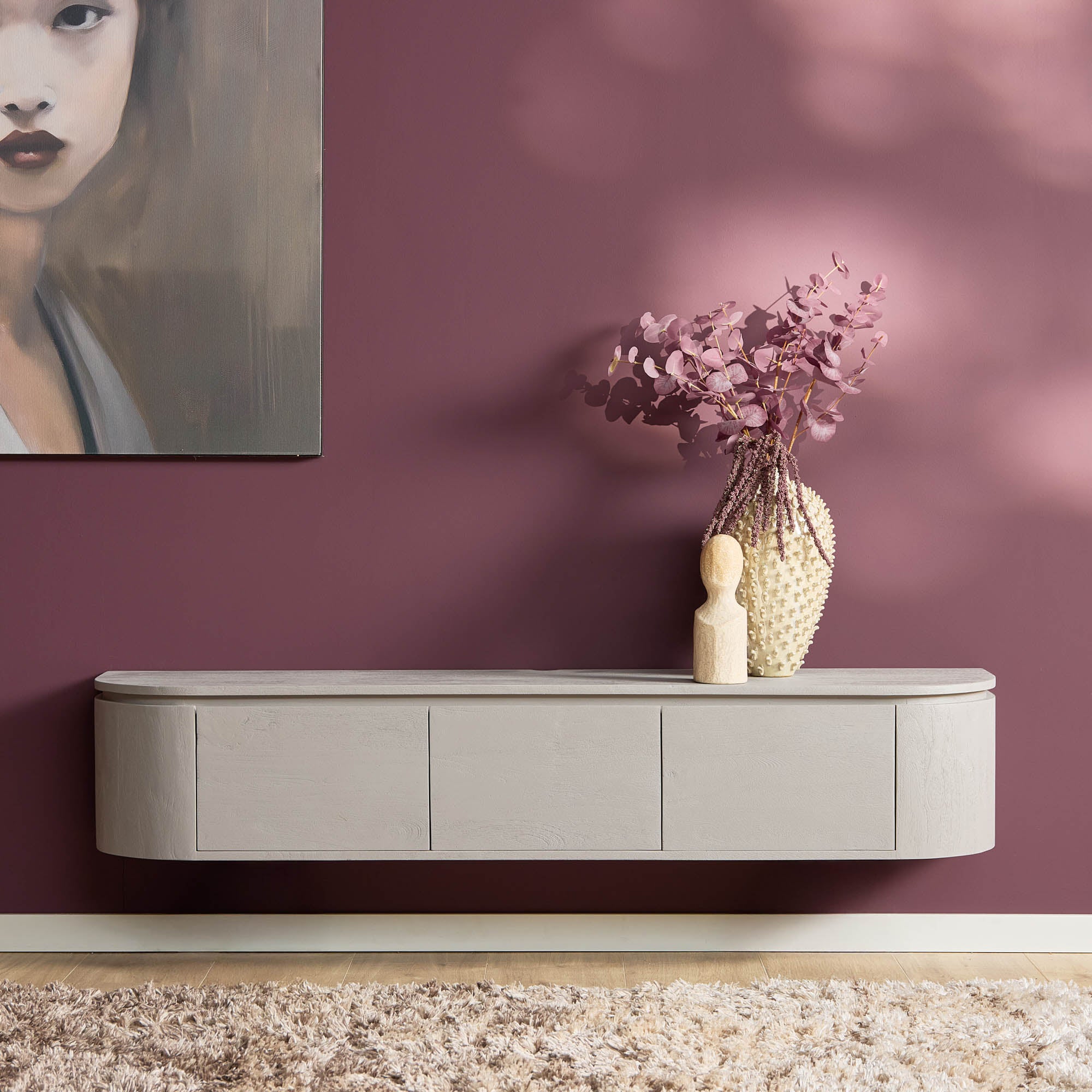 Tv-meubel Excellent taupe | 160 cm