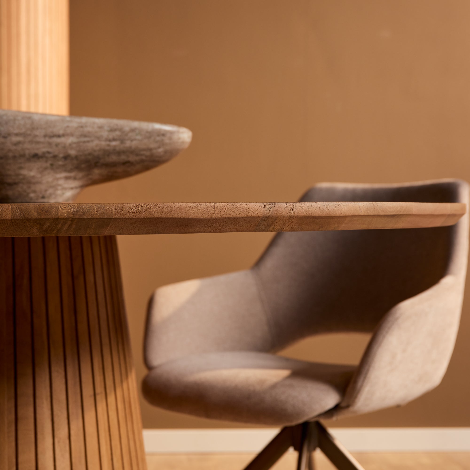 Eettafel Solana | 210 cm | Naturel | Ovaal