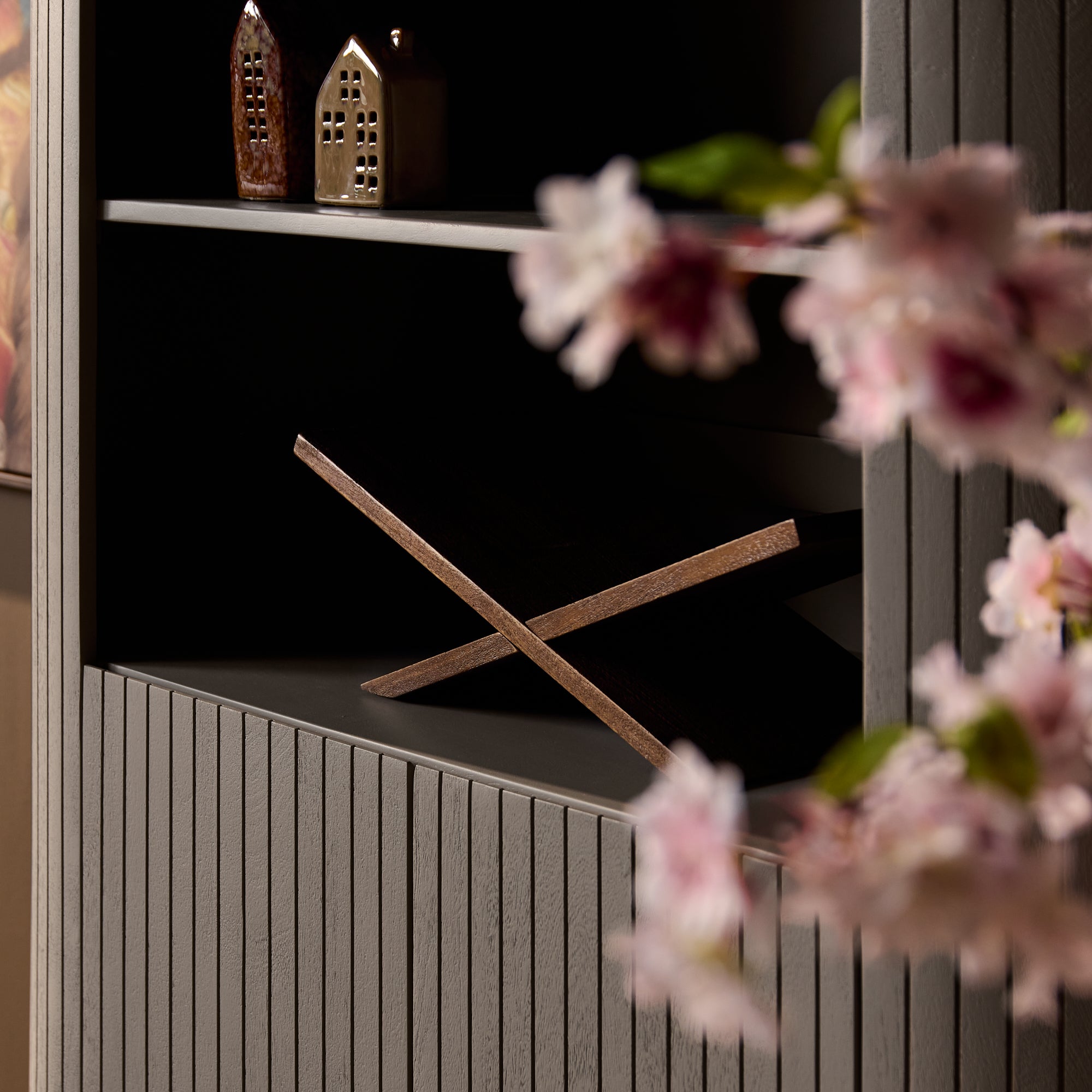 Wandkast Solana | 180 cm | Taupe