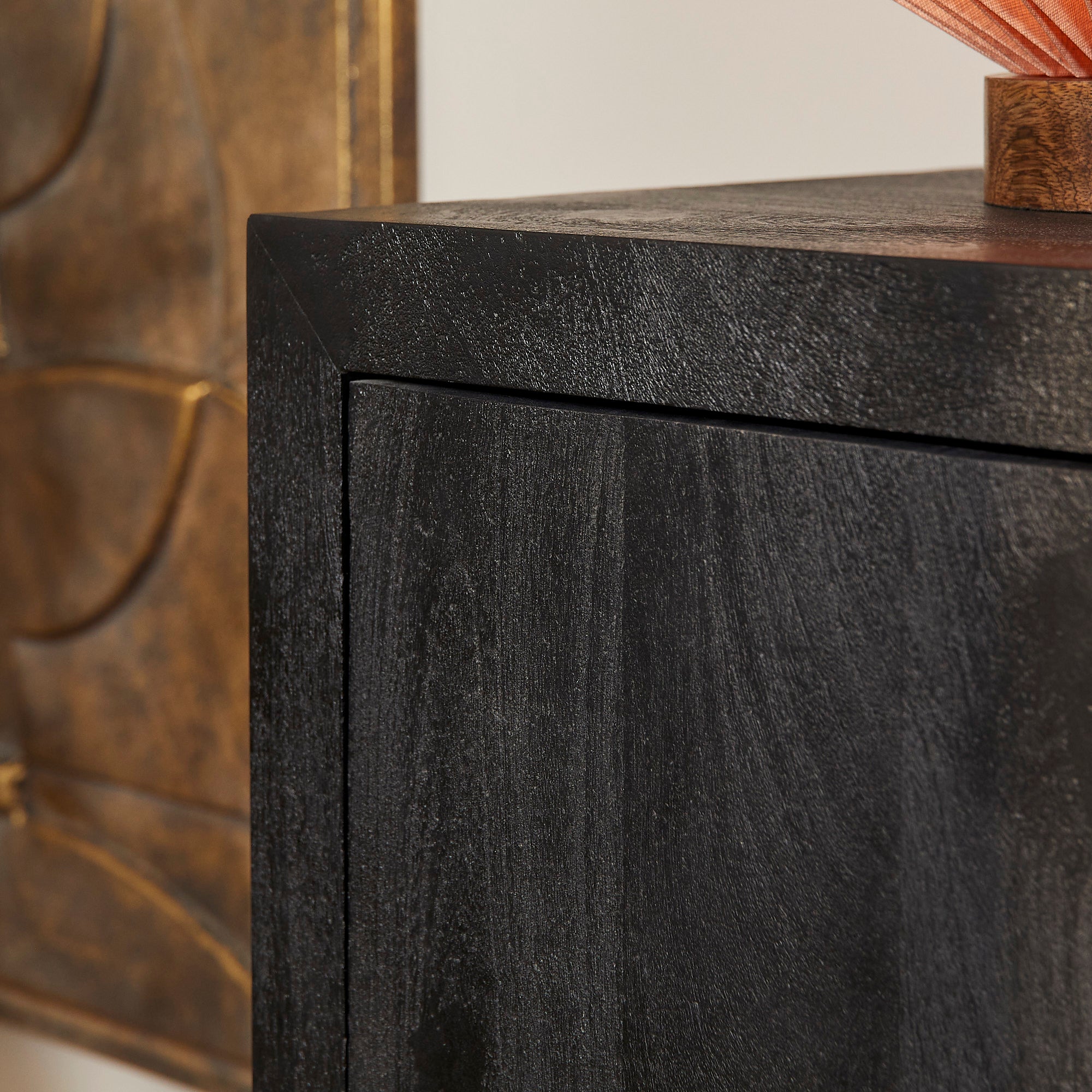 Dressoir Brussel Black 150cm | 3 deurs