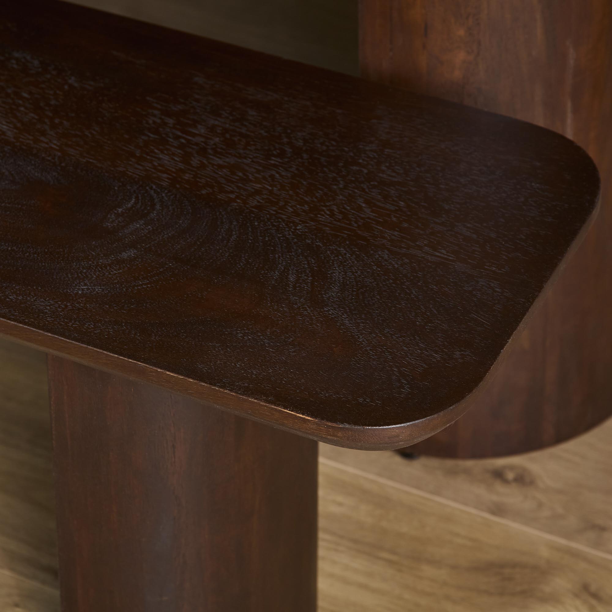 Eetkamerbank Maré Bruin Mangohout 180 cm