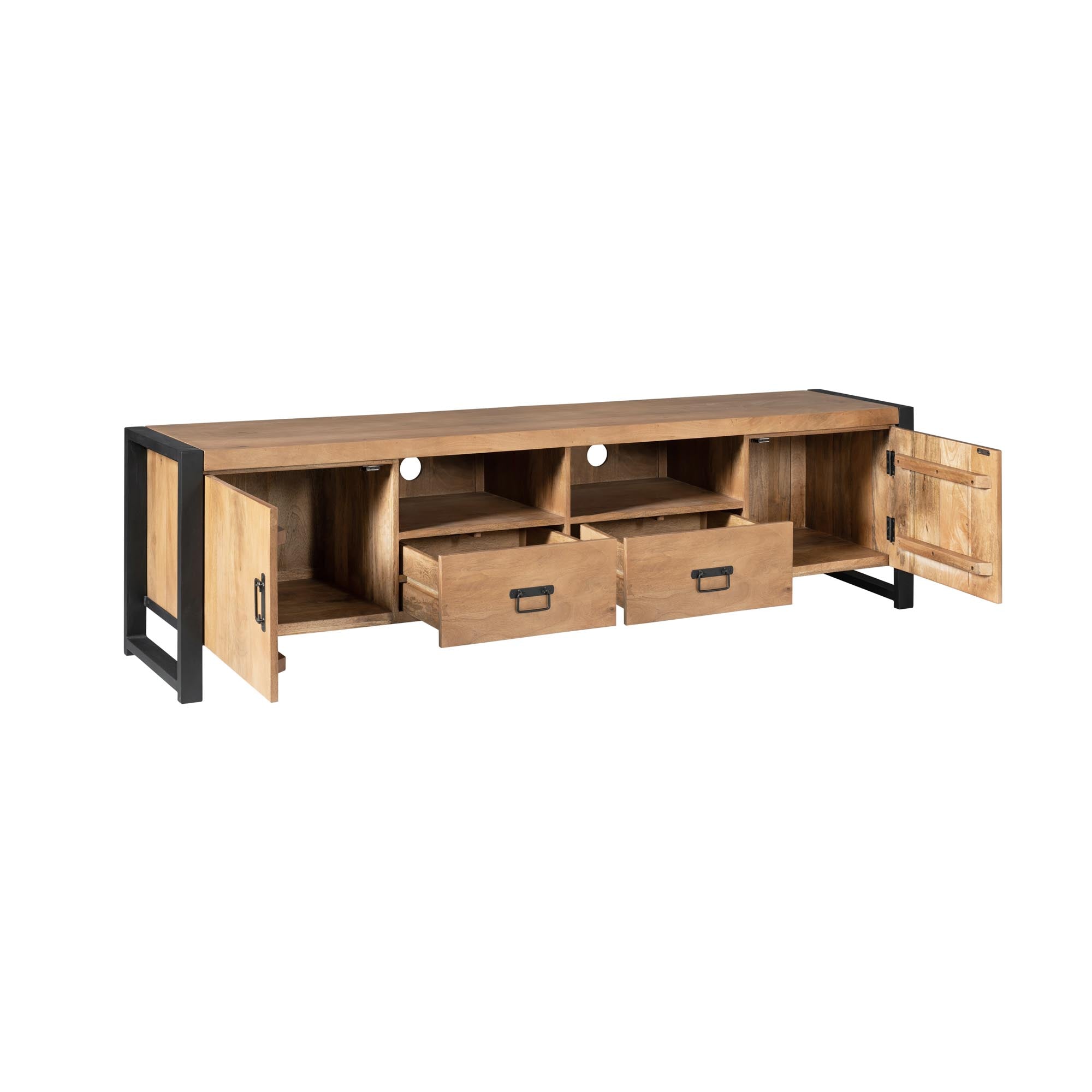 Tv meubel Britt | 200 cm | met deuren en lades