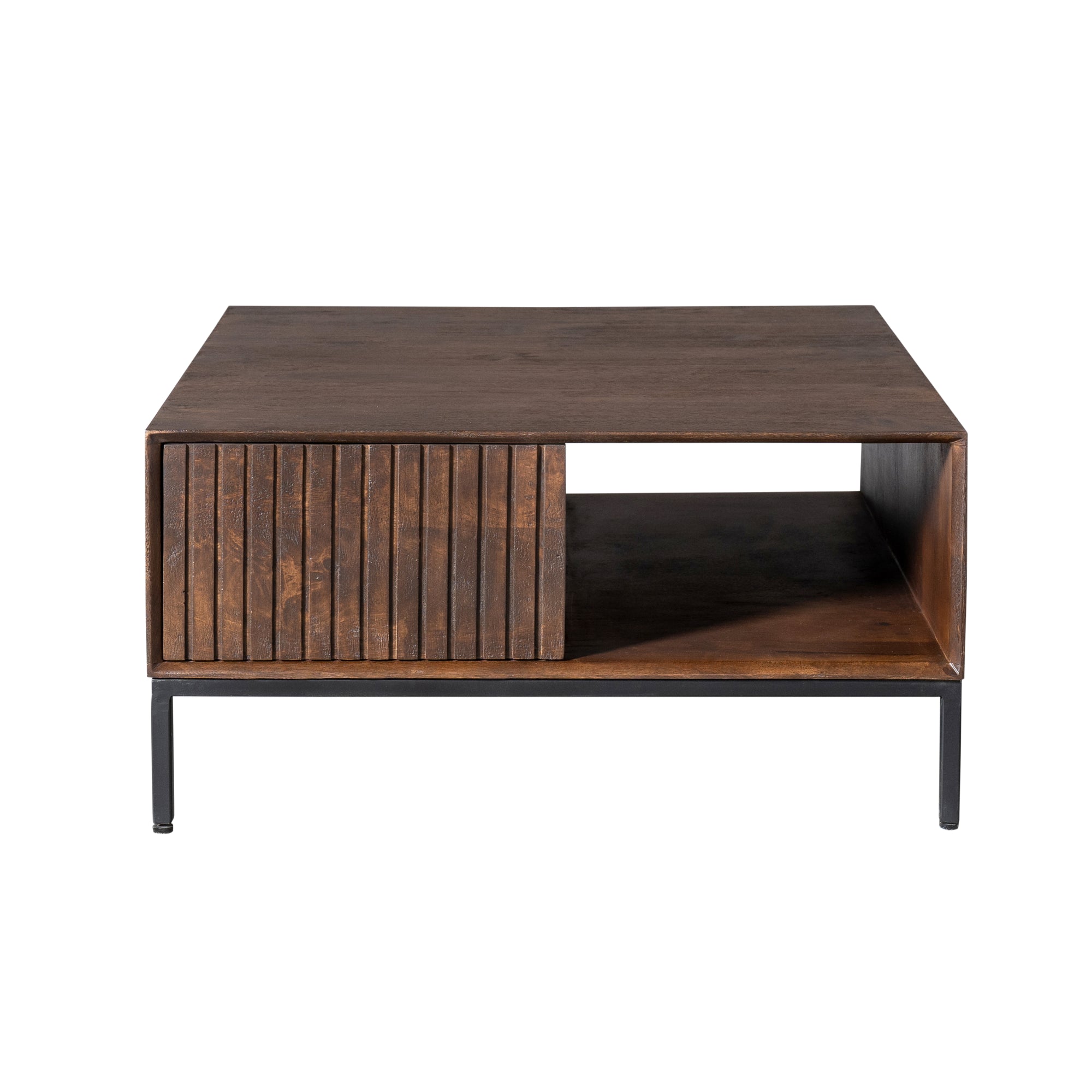 Salontafel Madison Bruin | 80 cm | Vierkant