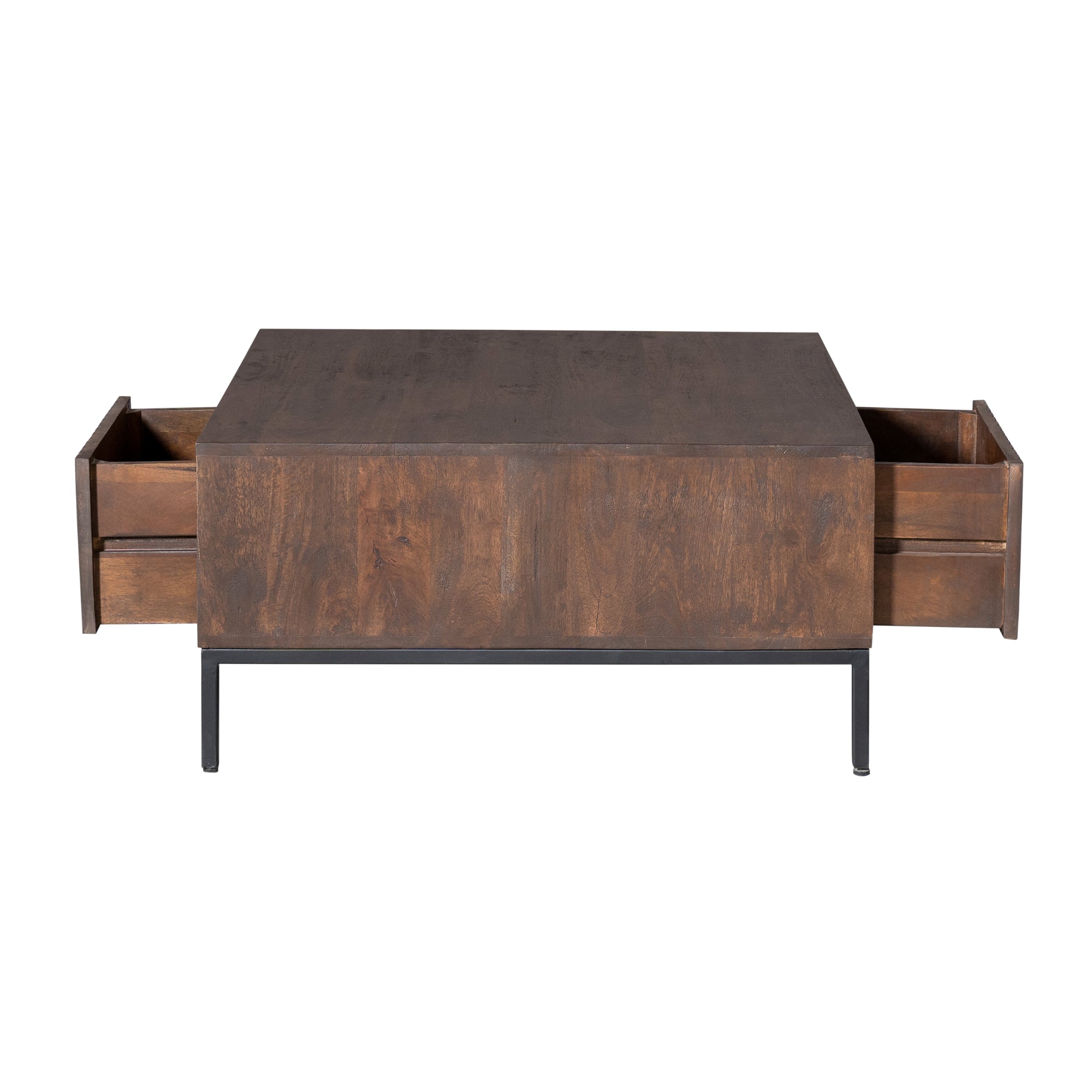 Salontafel Madison Bruin | 80 cm | Vierkant