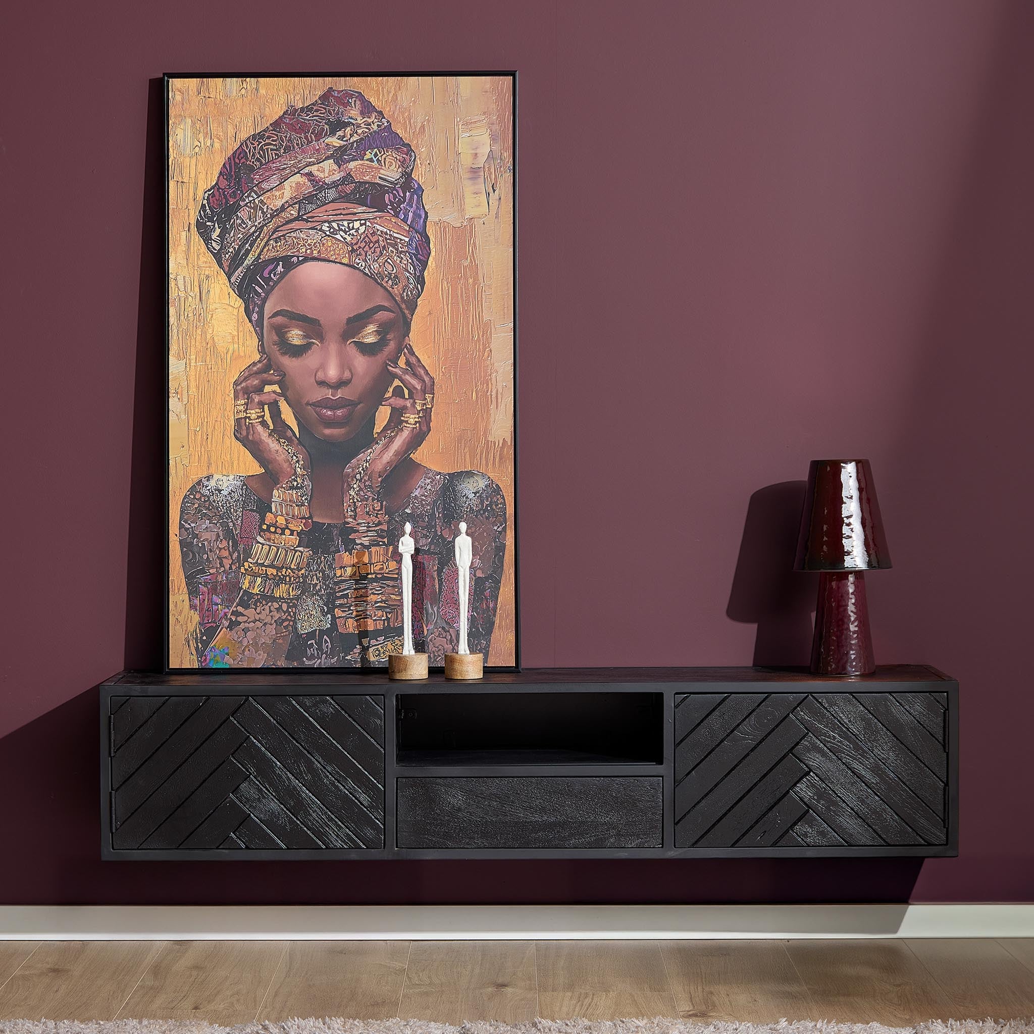 Zwevend tv meubel New York | 160 cm