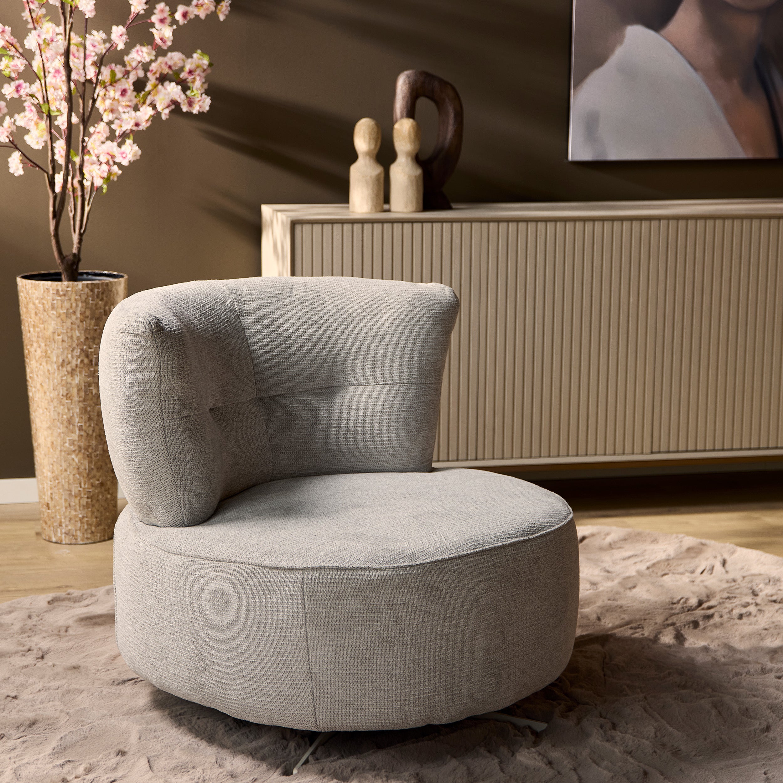 Fauteuil Fien | Lichtgrijs