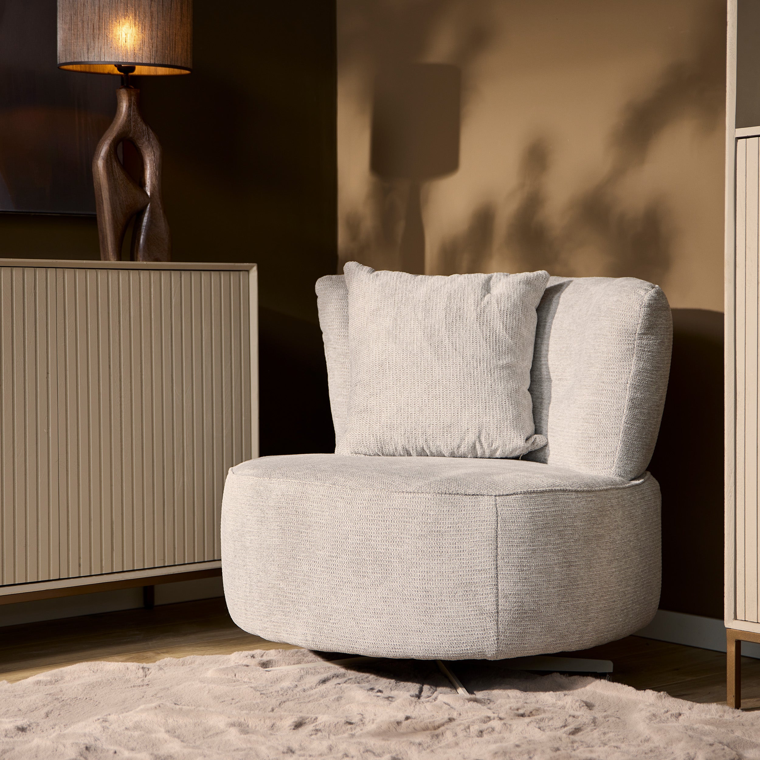 Fauteuil Fien | Lichtgrijs