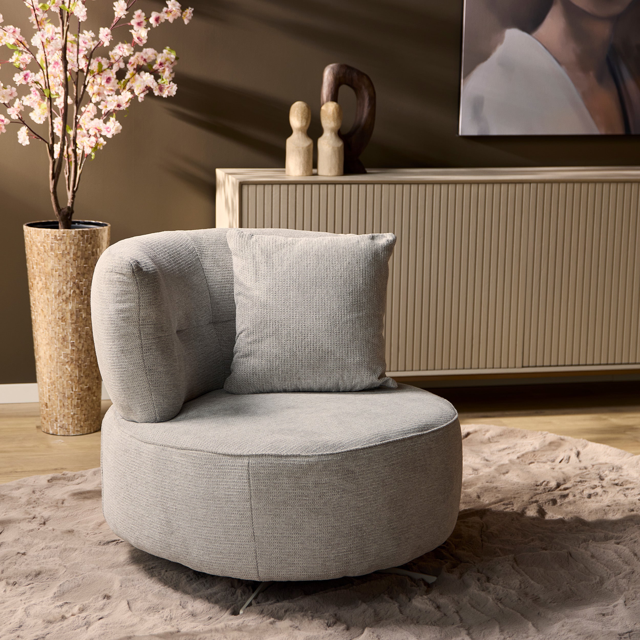 Fauteuil Fien | Lichtgrijs
