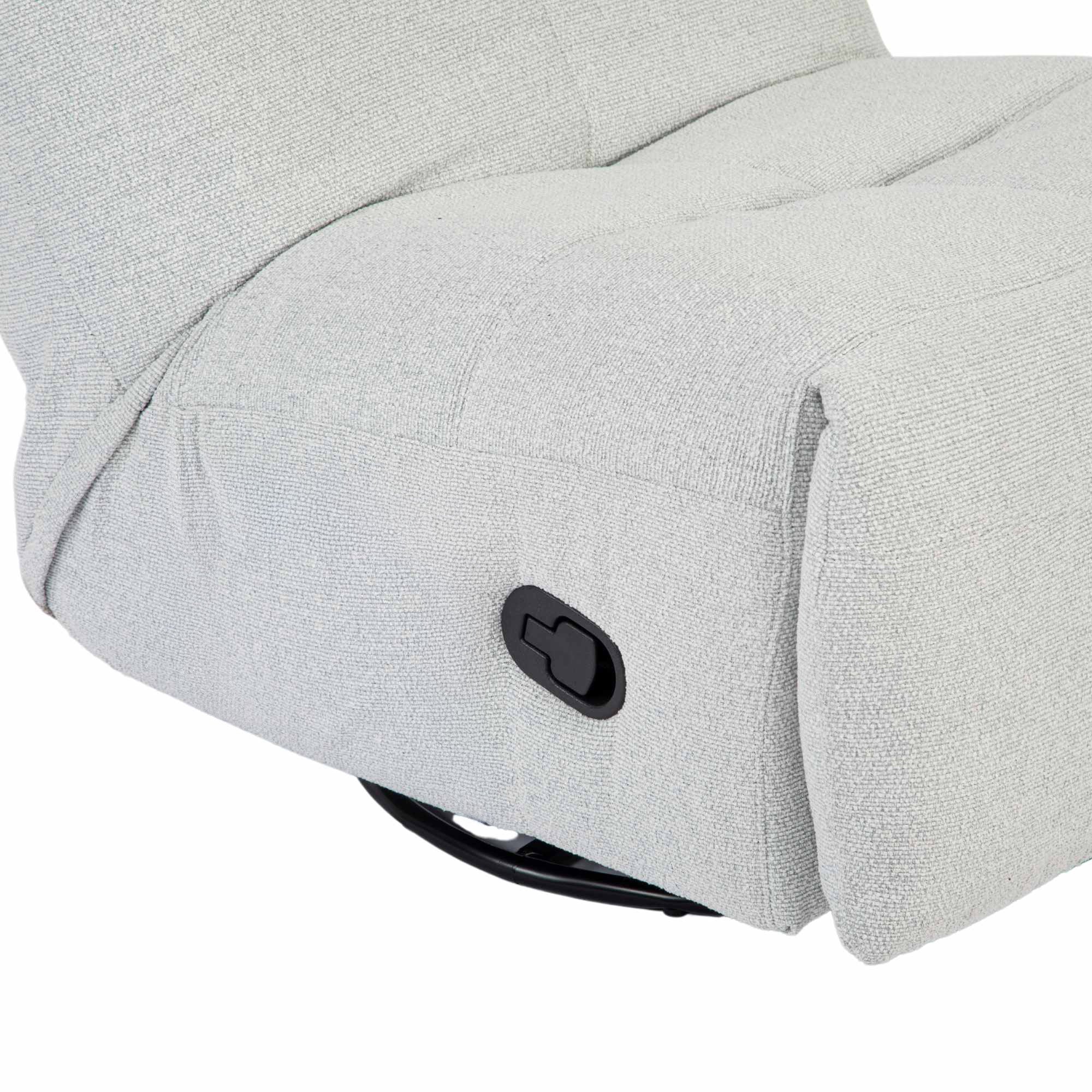 Relaxfauteuil Lazy | Licht Grijs