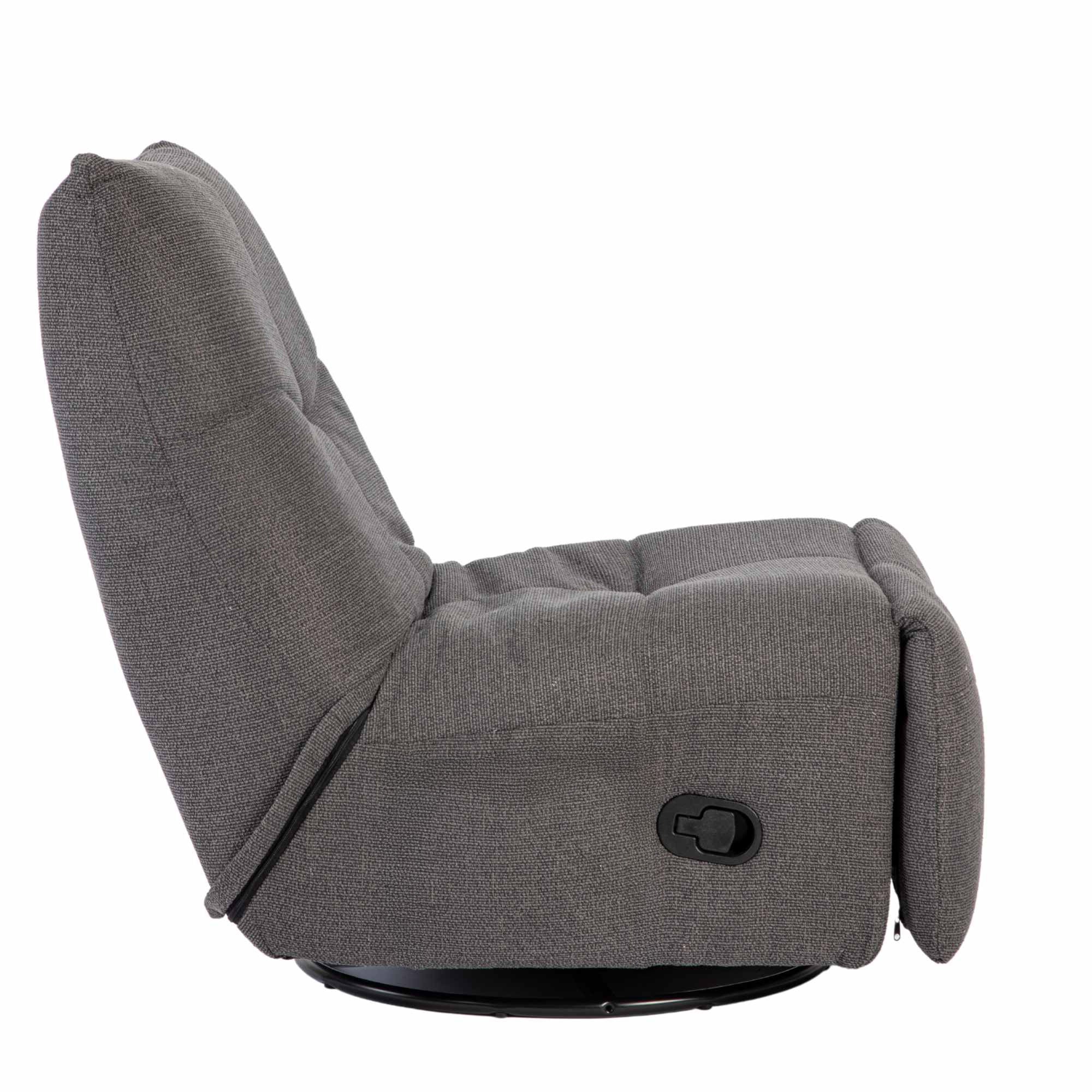 Relaxfauteuil Lazy | Donker Grijs