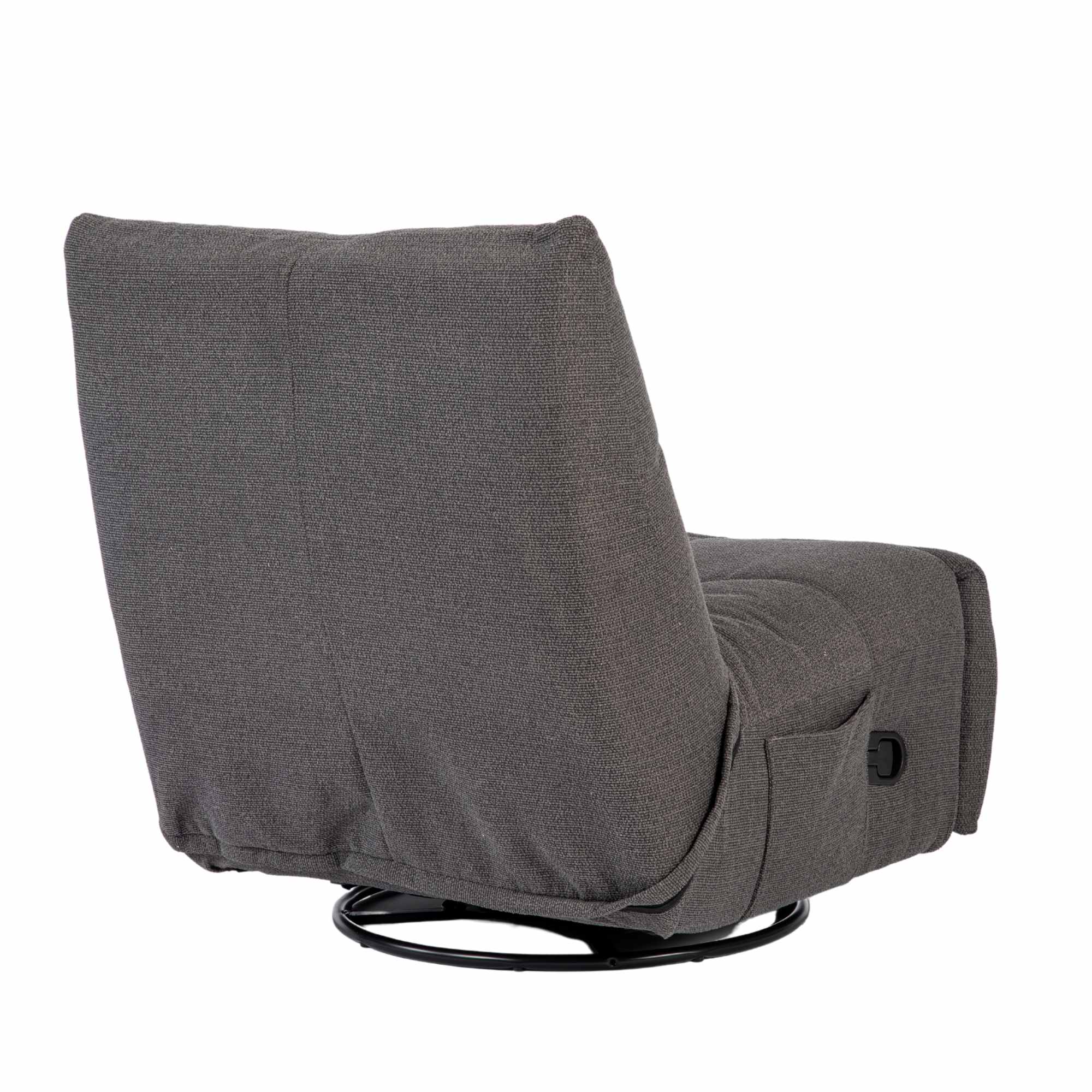 Relaxfauteuil Lazy | Donkergrijs