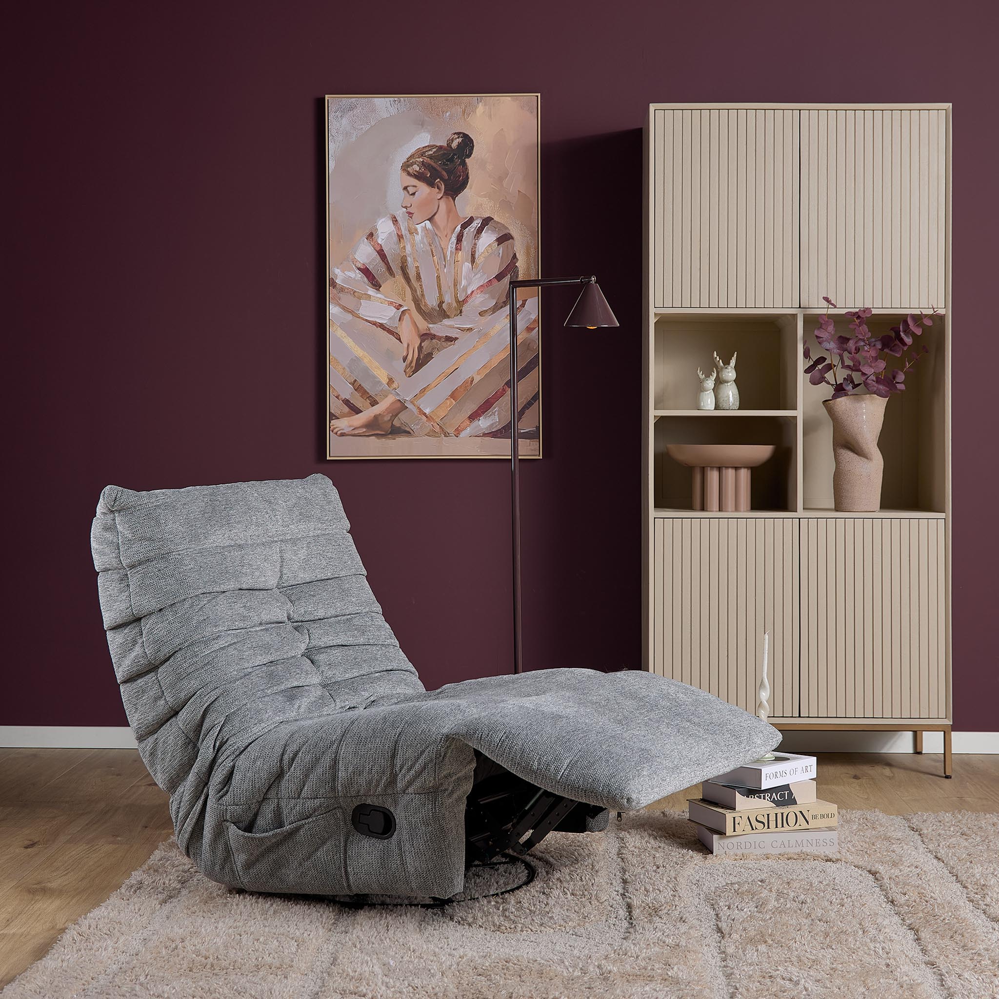 Relaxfauteuil Zen | Grijs