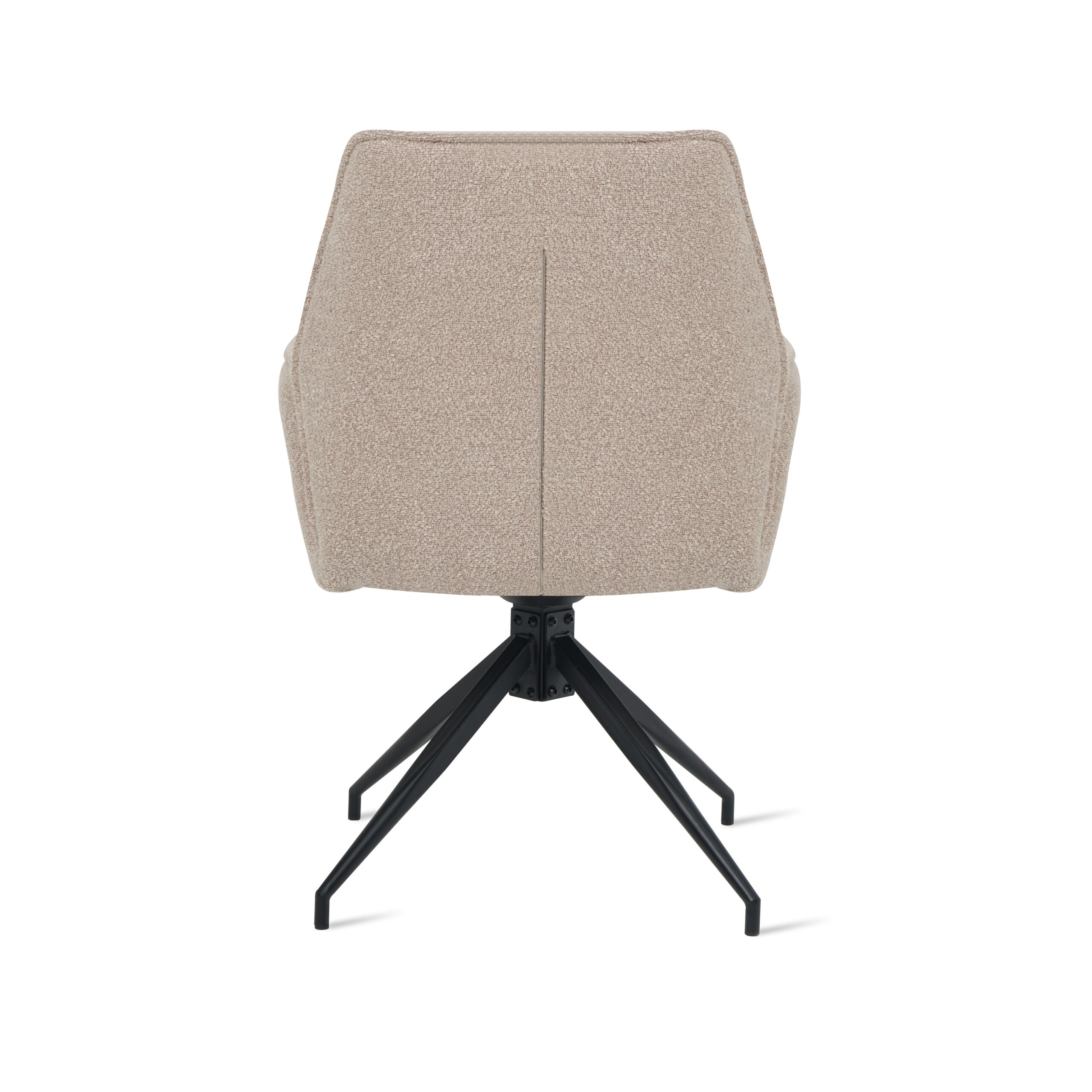 Eetkamerstoel Jill - Bouclé Taupe