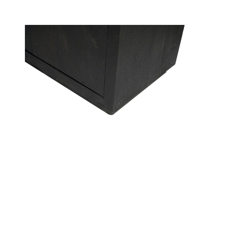 Vakkenkast Brussel Black 90cm | 5 vakken