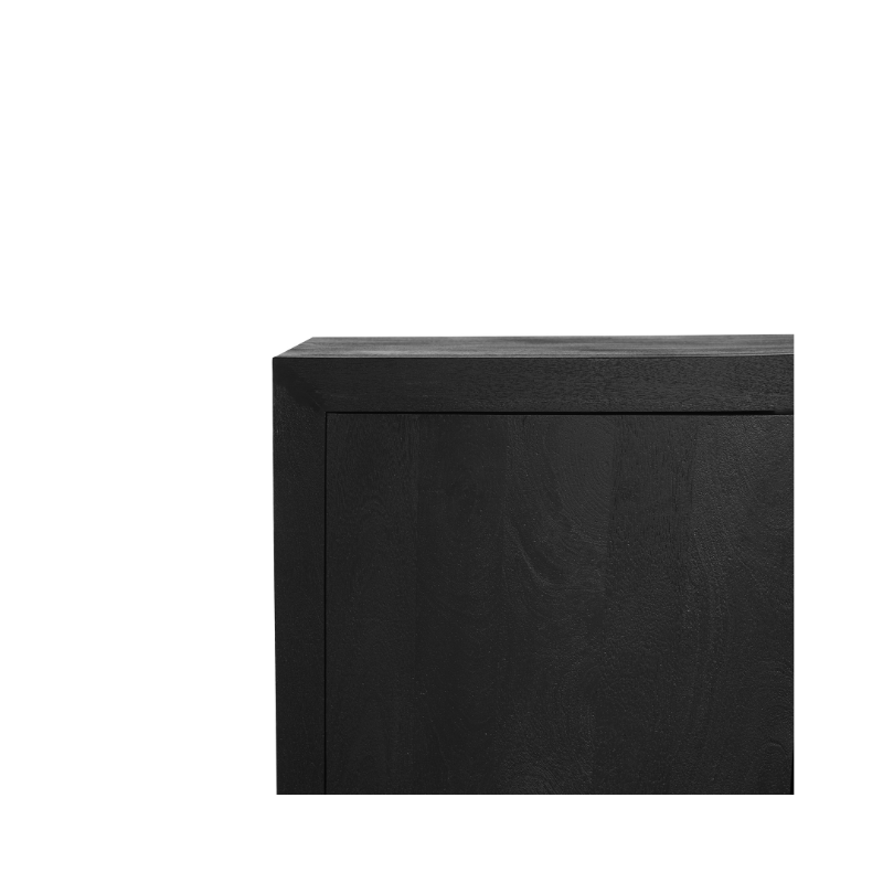 Dressoir Brussel Black 200cm | 4 deurs