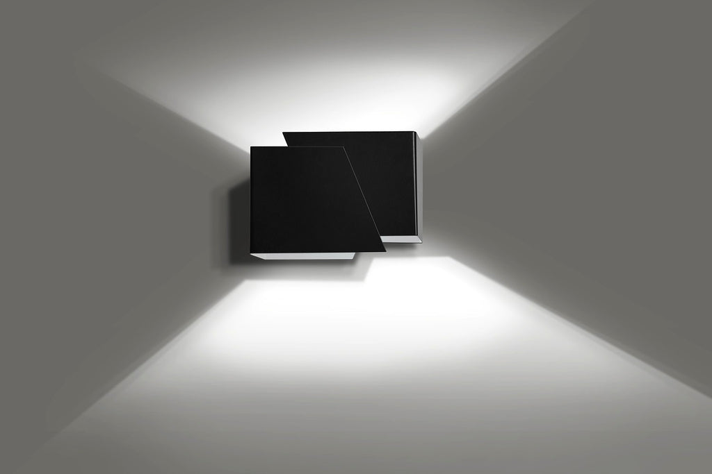 Frost wandlamp - Zwart