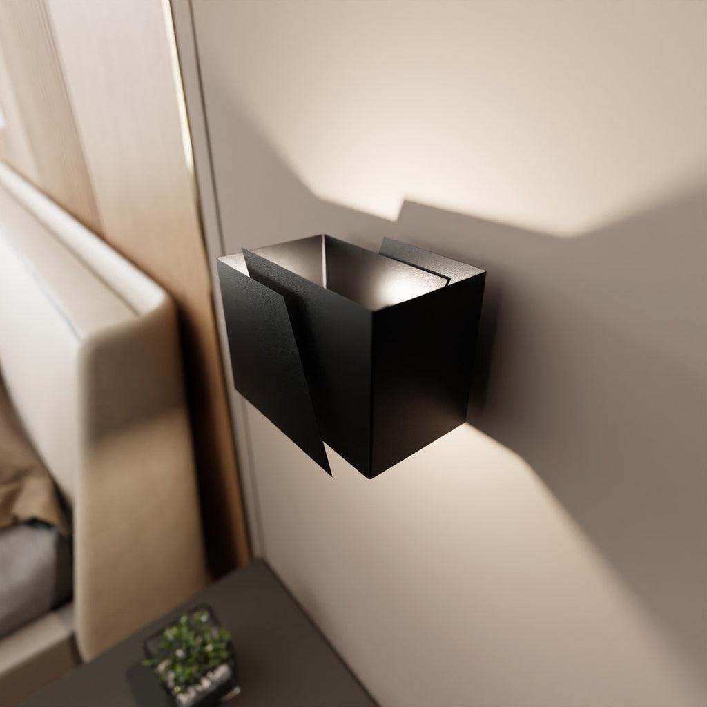 Frost wandlamp - Zwart