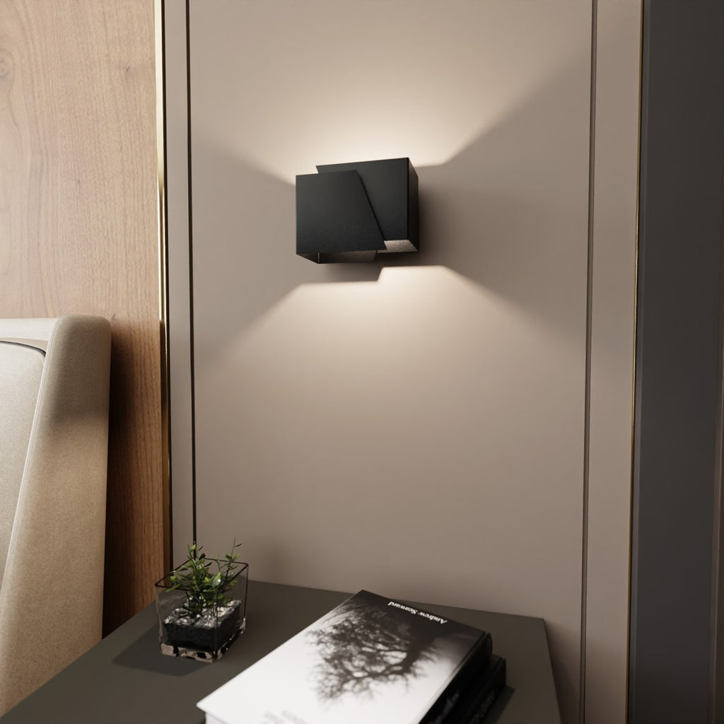Frost wandlamp - Zwart