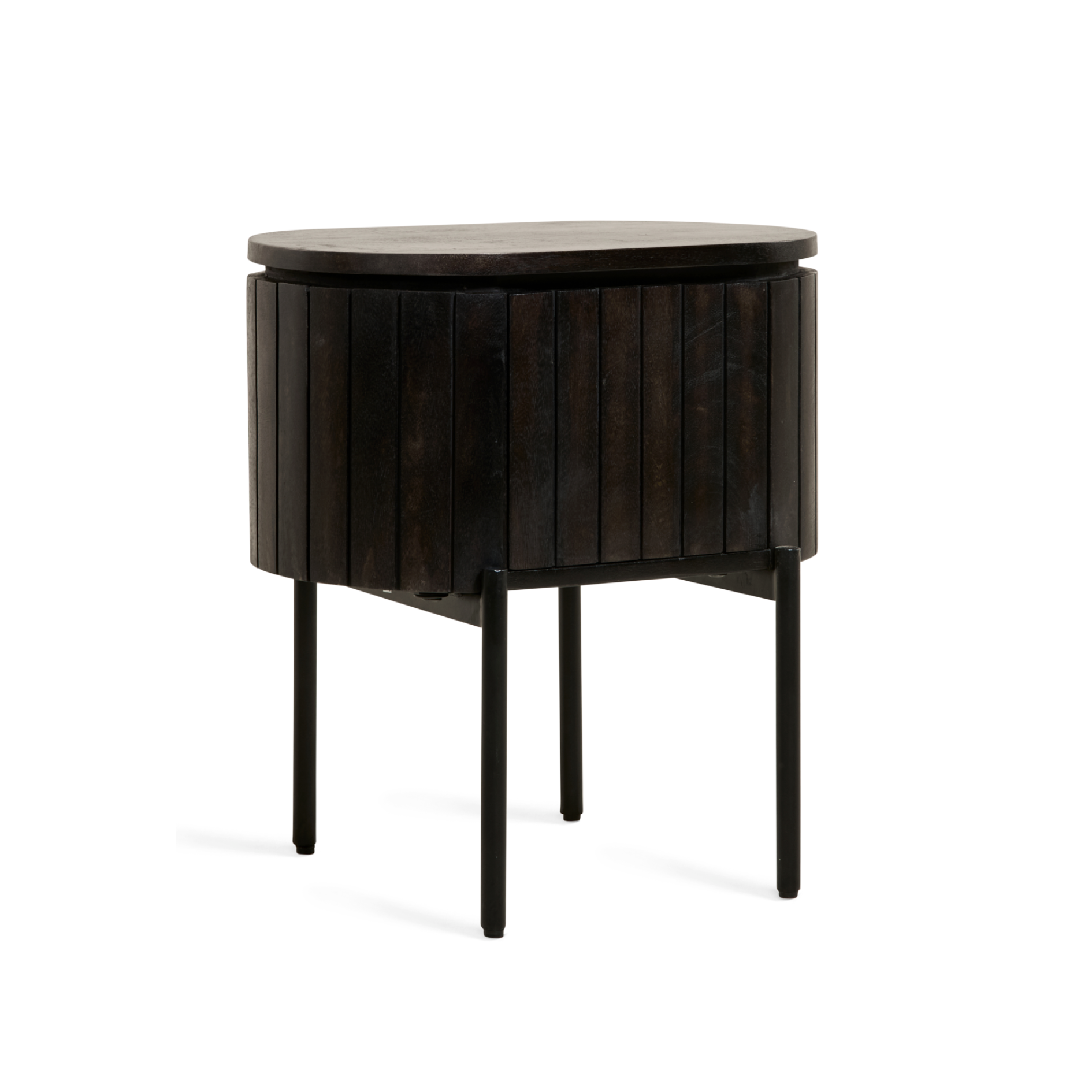 Japandi Nachtkastje - Bruin Staand