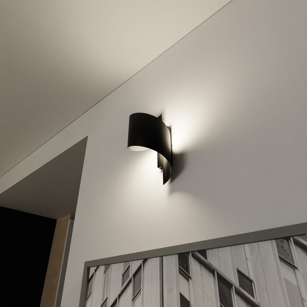 Spiner Wandlamp - Zwart
