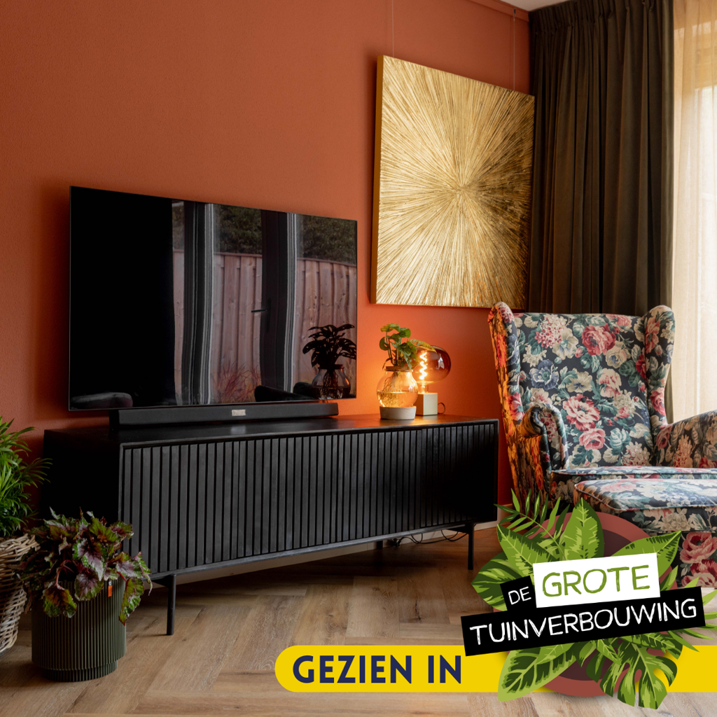 Tv meubel Madison Zwart | 165 cm