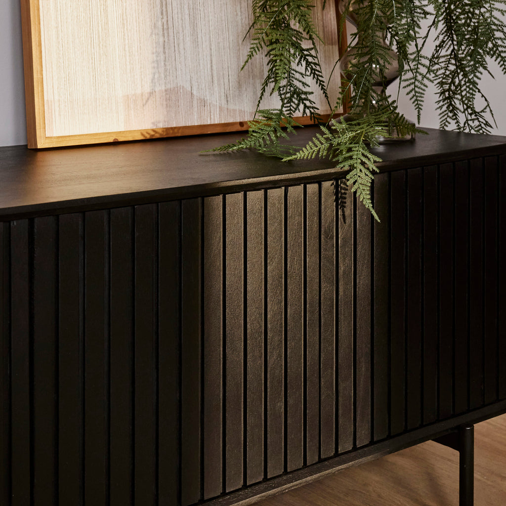 Tv meubel Madison Zwart | 165 cm
