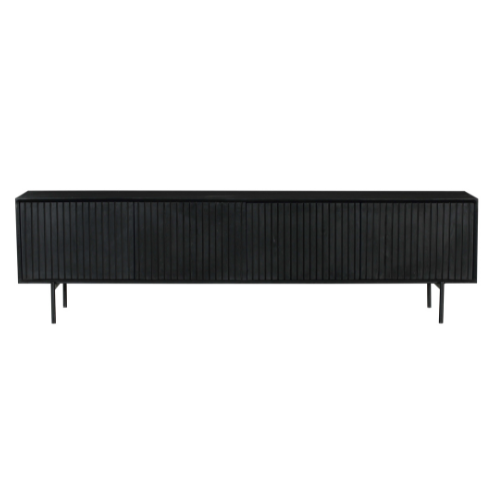 Tv meubel Madison Zwart | 210 cm