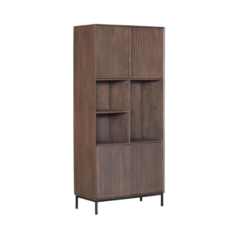 Vakkenkast Madison Walnoot | 90 cm