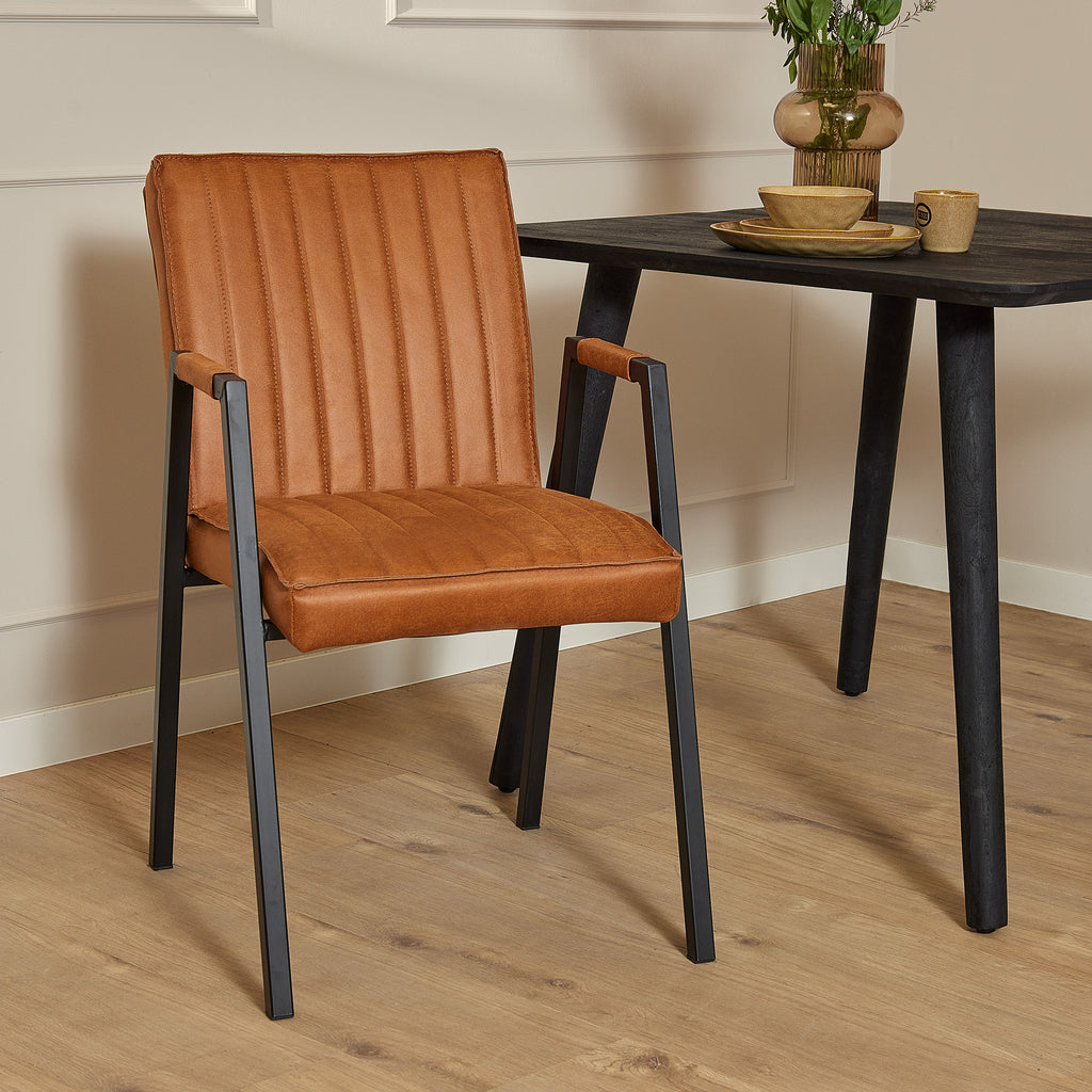 Microleder Eetkamerstoelen