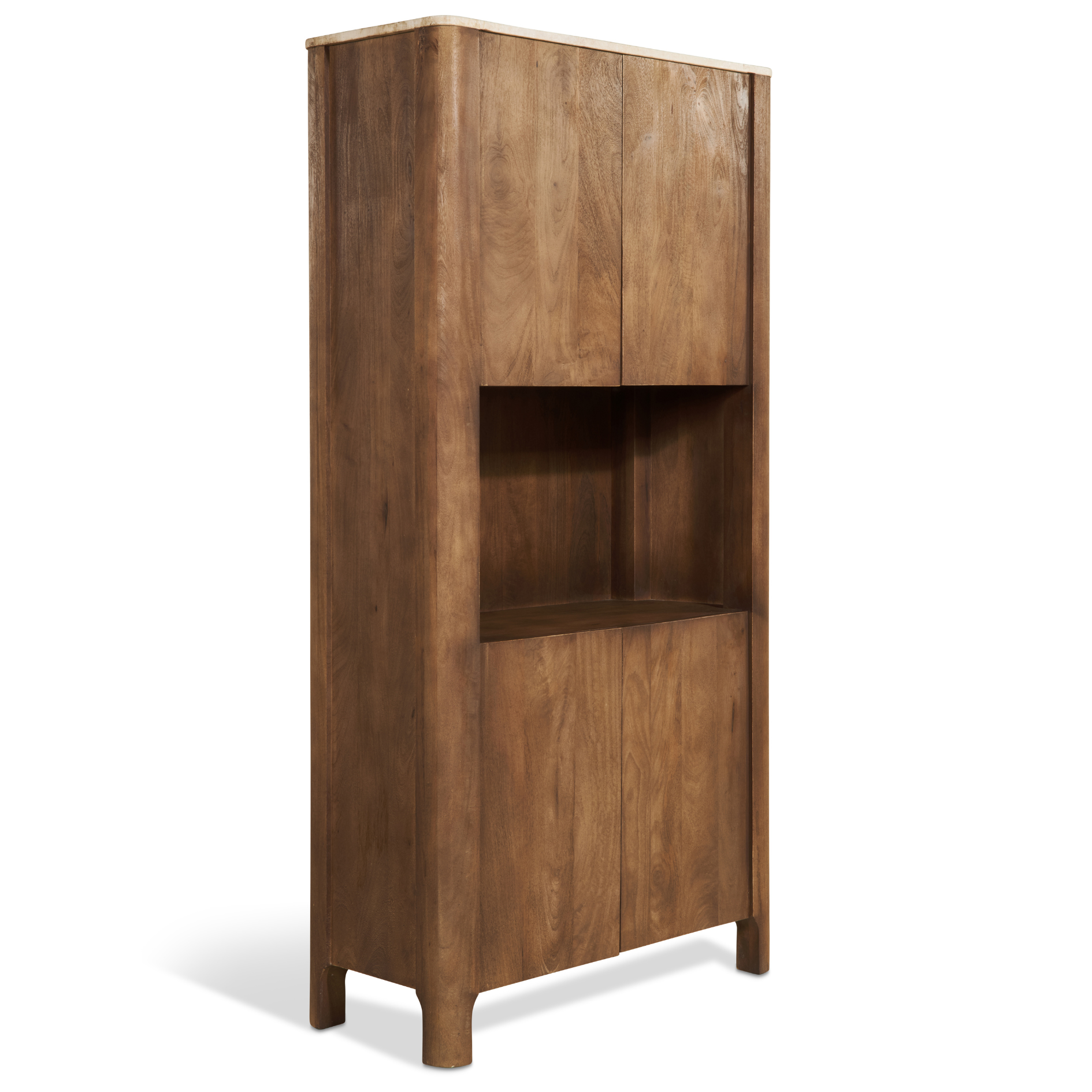 Wandkast Nova – Bruin - Marmer 180cm