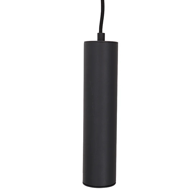 Luca - Hanglamp - Zwart / Grijs - 5L