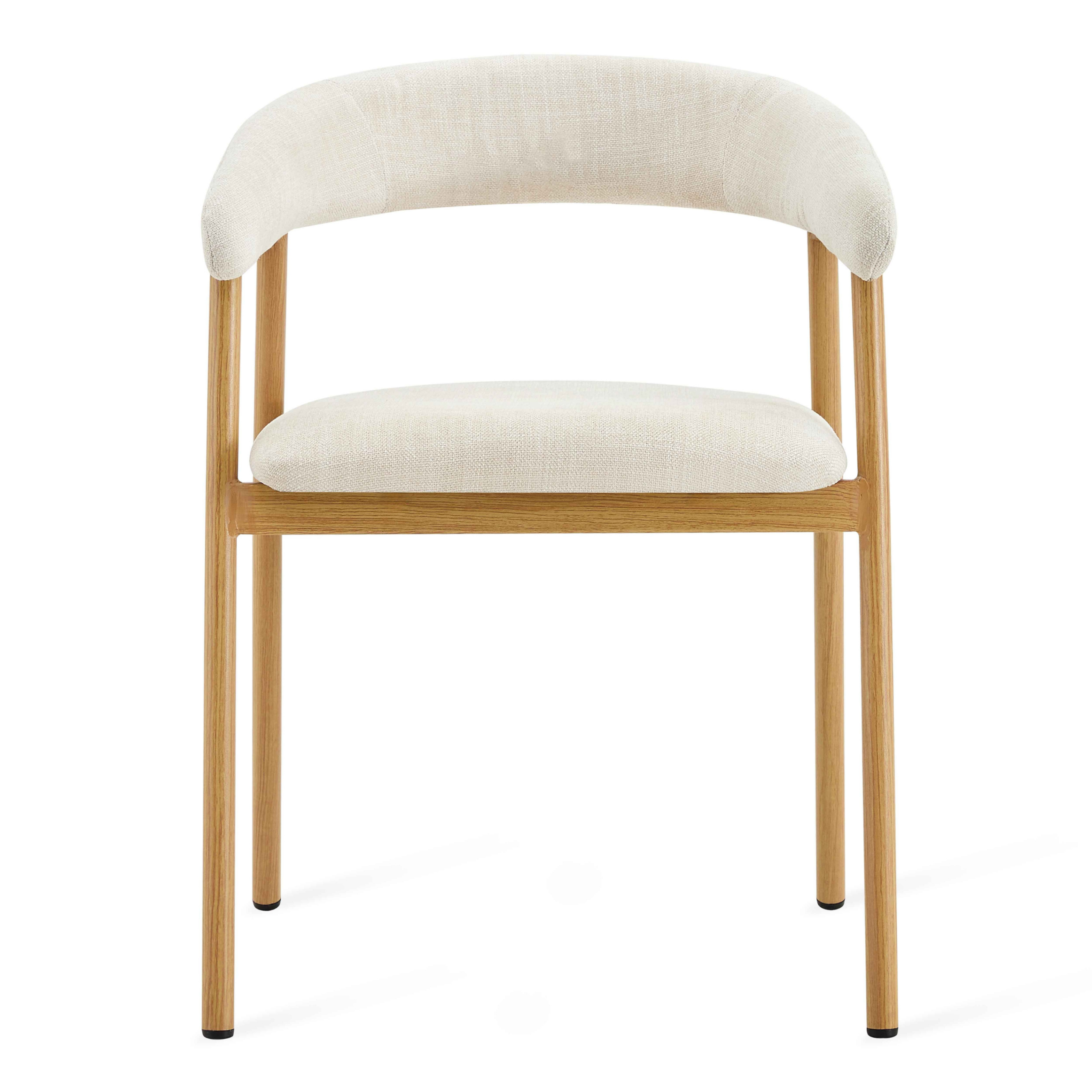Eetkamerstoel Japandi - Beige Eiken