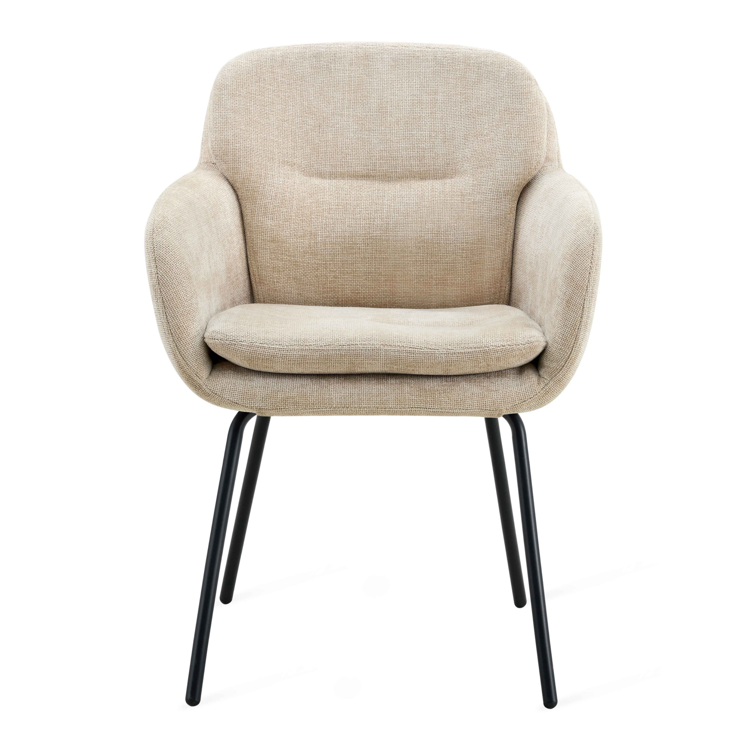 Eetkamerstoel Livia – Naturel Taupe