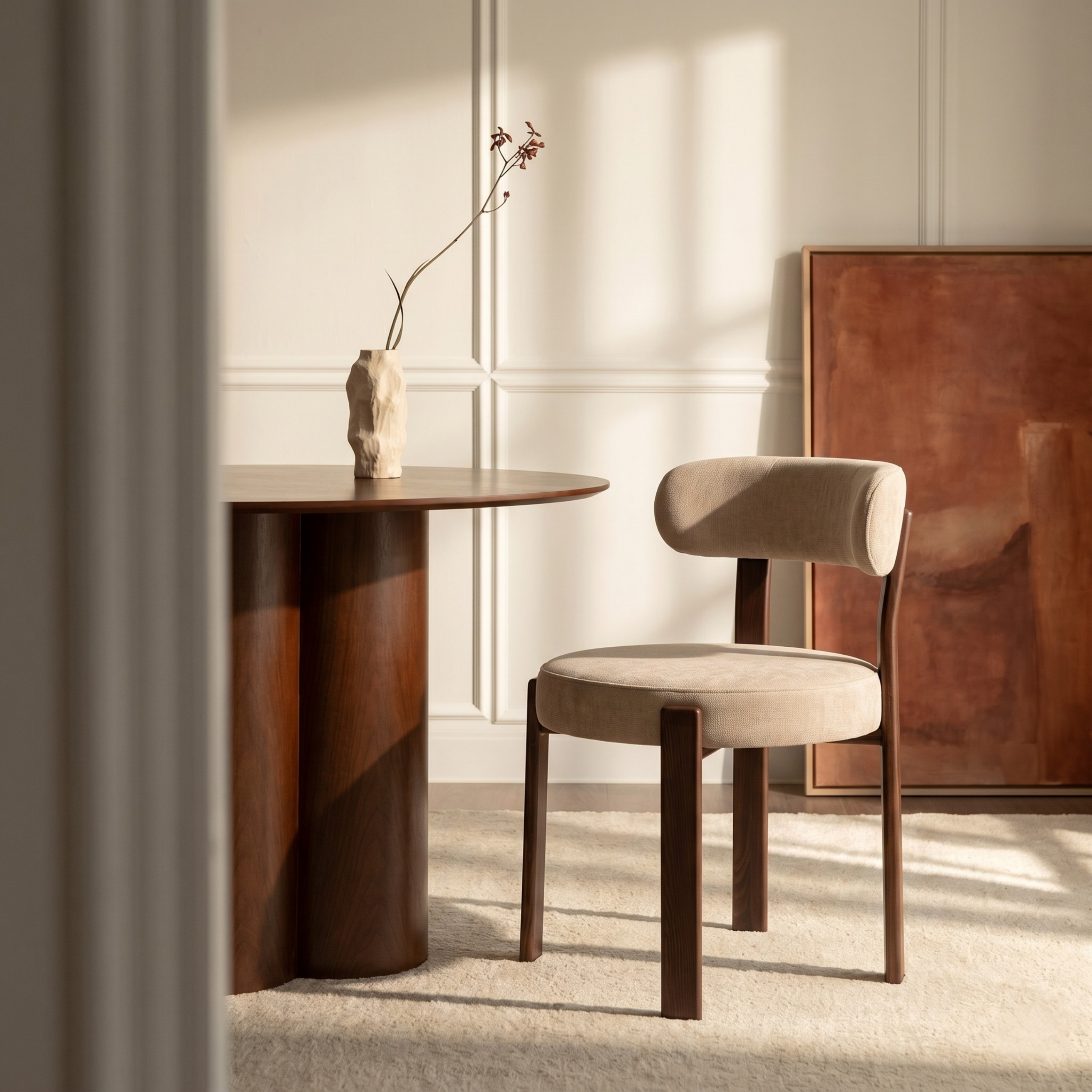 Eetkamerstoel Rose – Beige