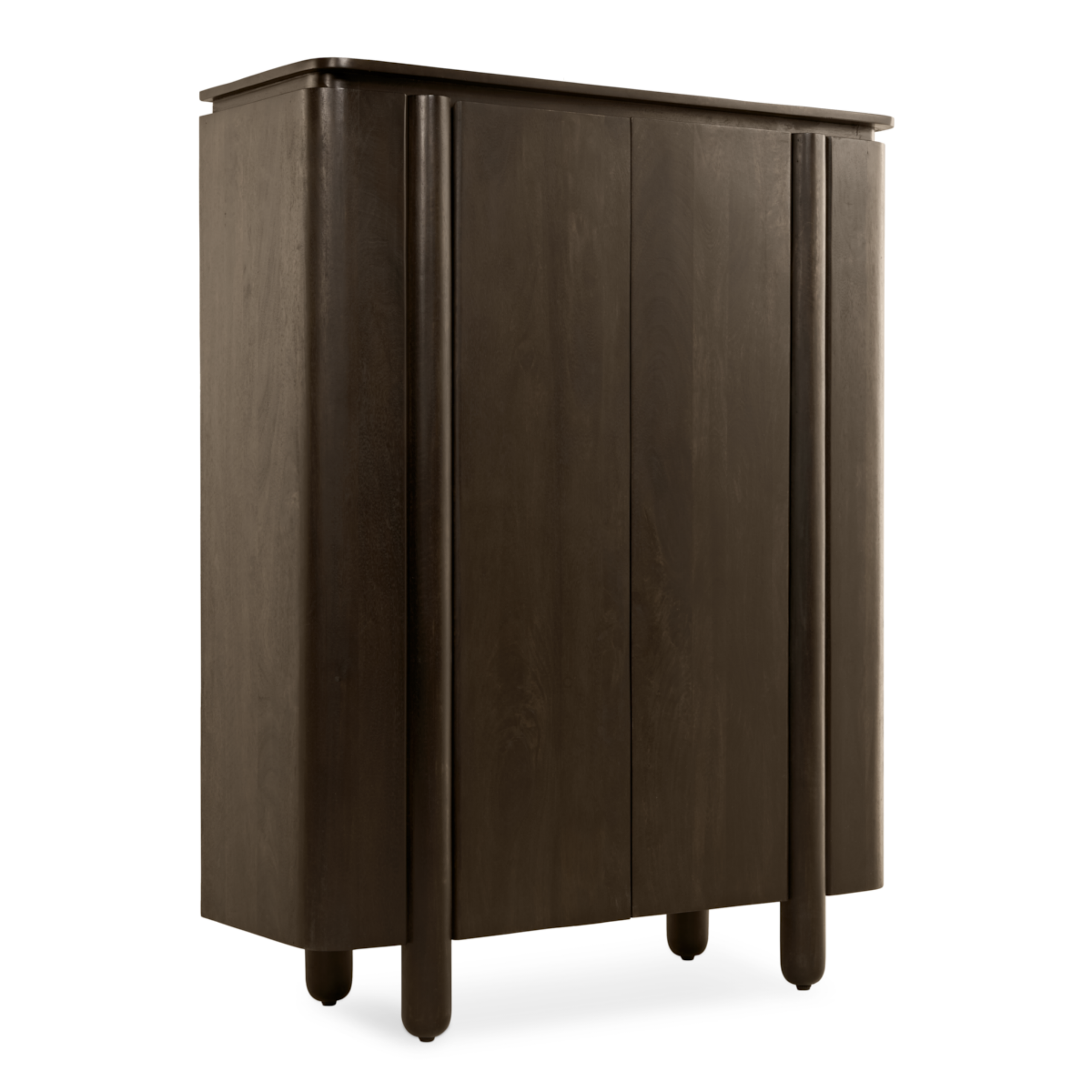 Wandkast Rondo – 150cm Donkerbruin