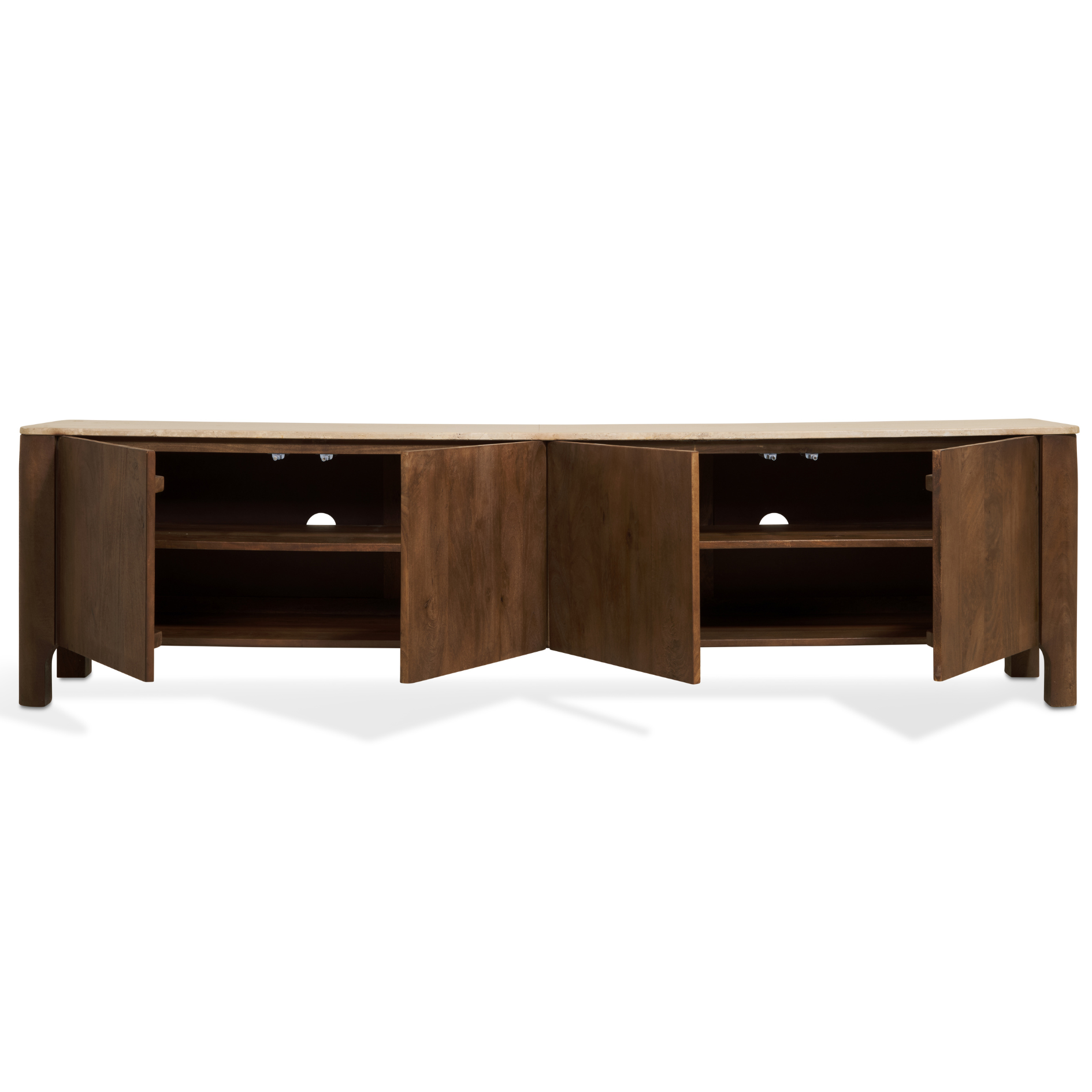 TV-Meubel Nova – Bruin Marmer 210cm