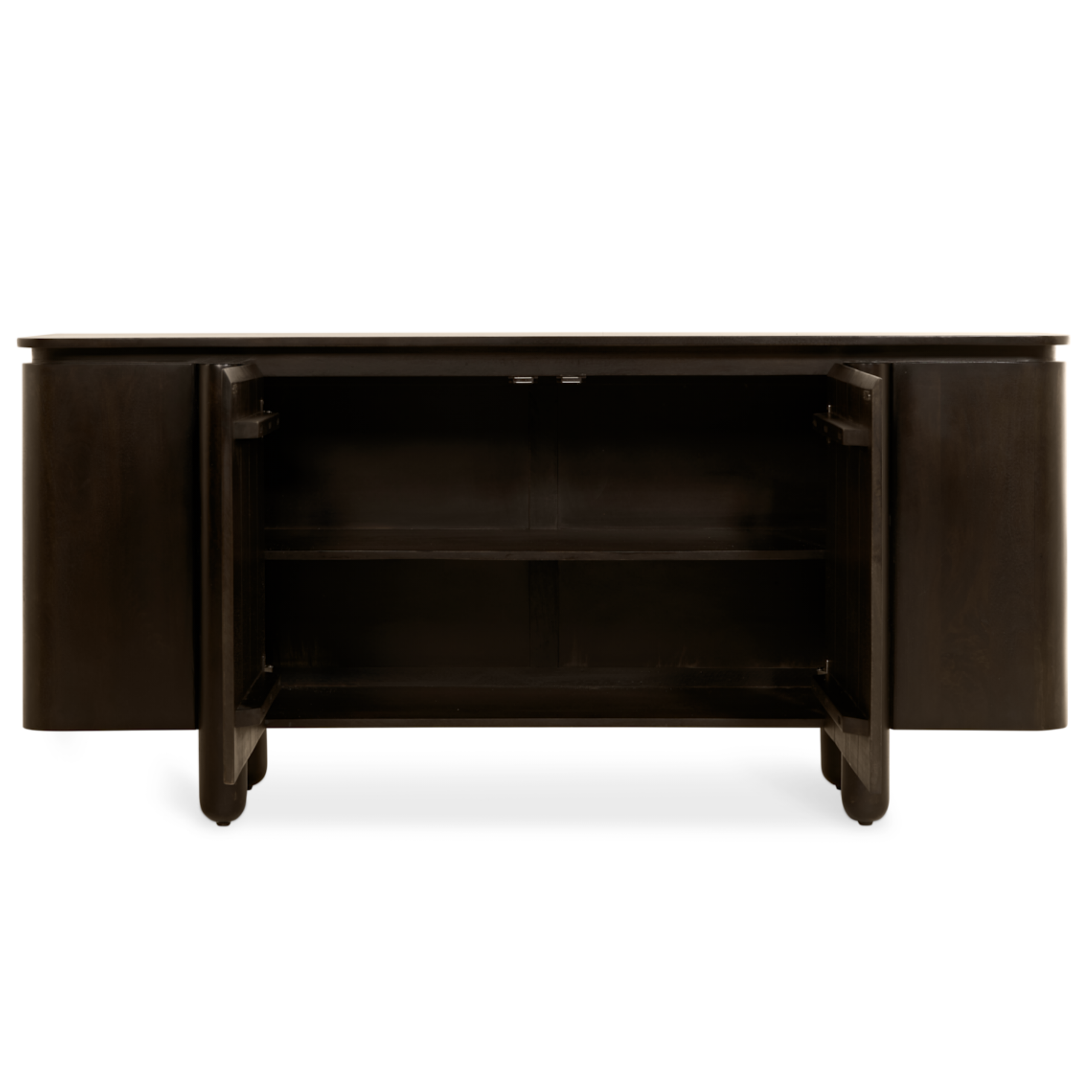 Dressoir Rondo – 175cm Donkerbruin