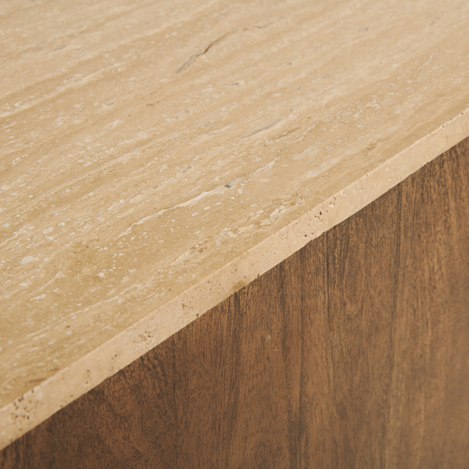 Wandkast Nova – Bruin - Marmer 180cm