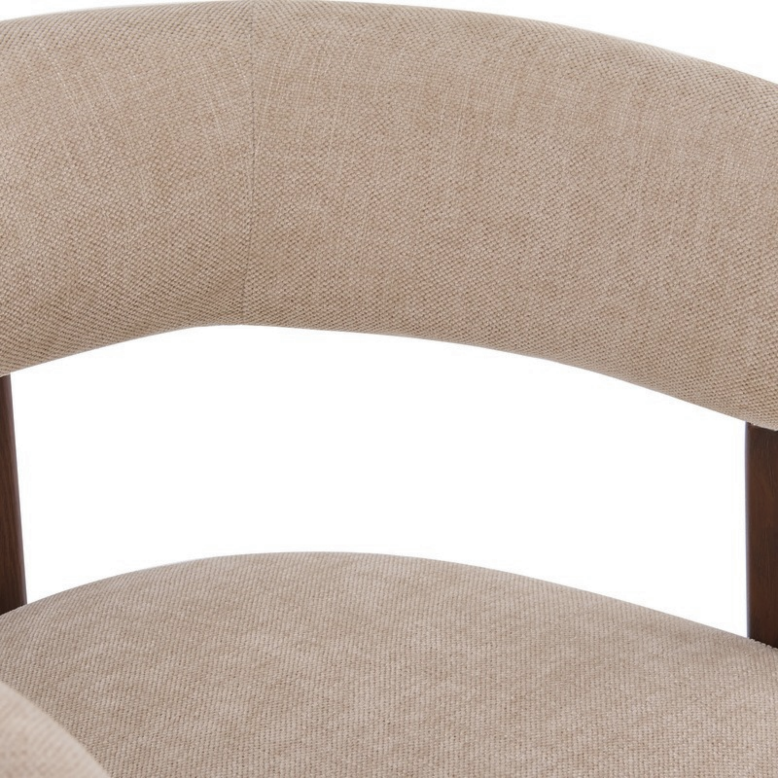 Barkruk Rose – Beige met Armleuning